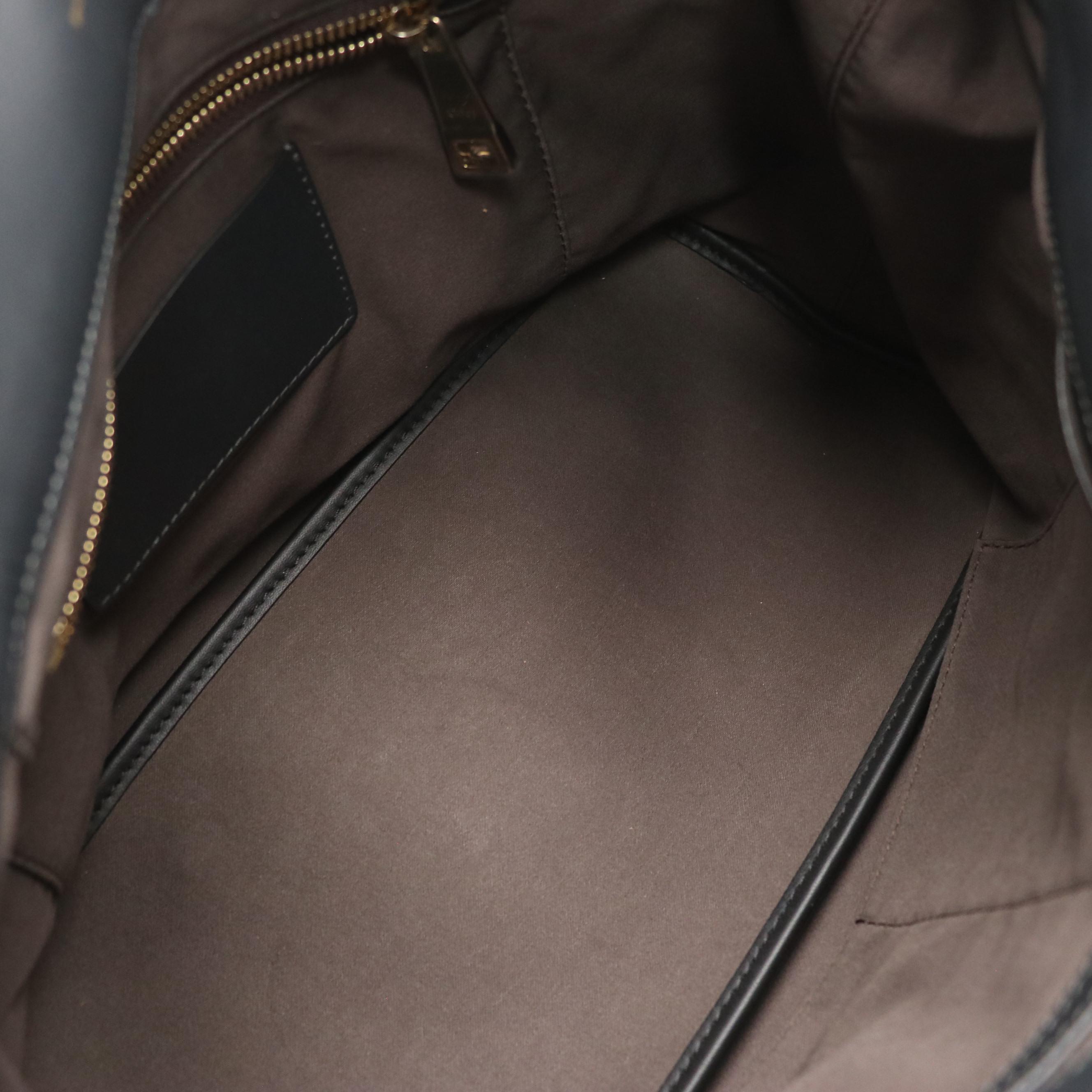 Chloé Baylee Two-Tone Leather Two-Way Tote Bag