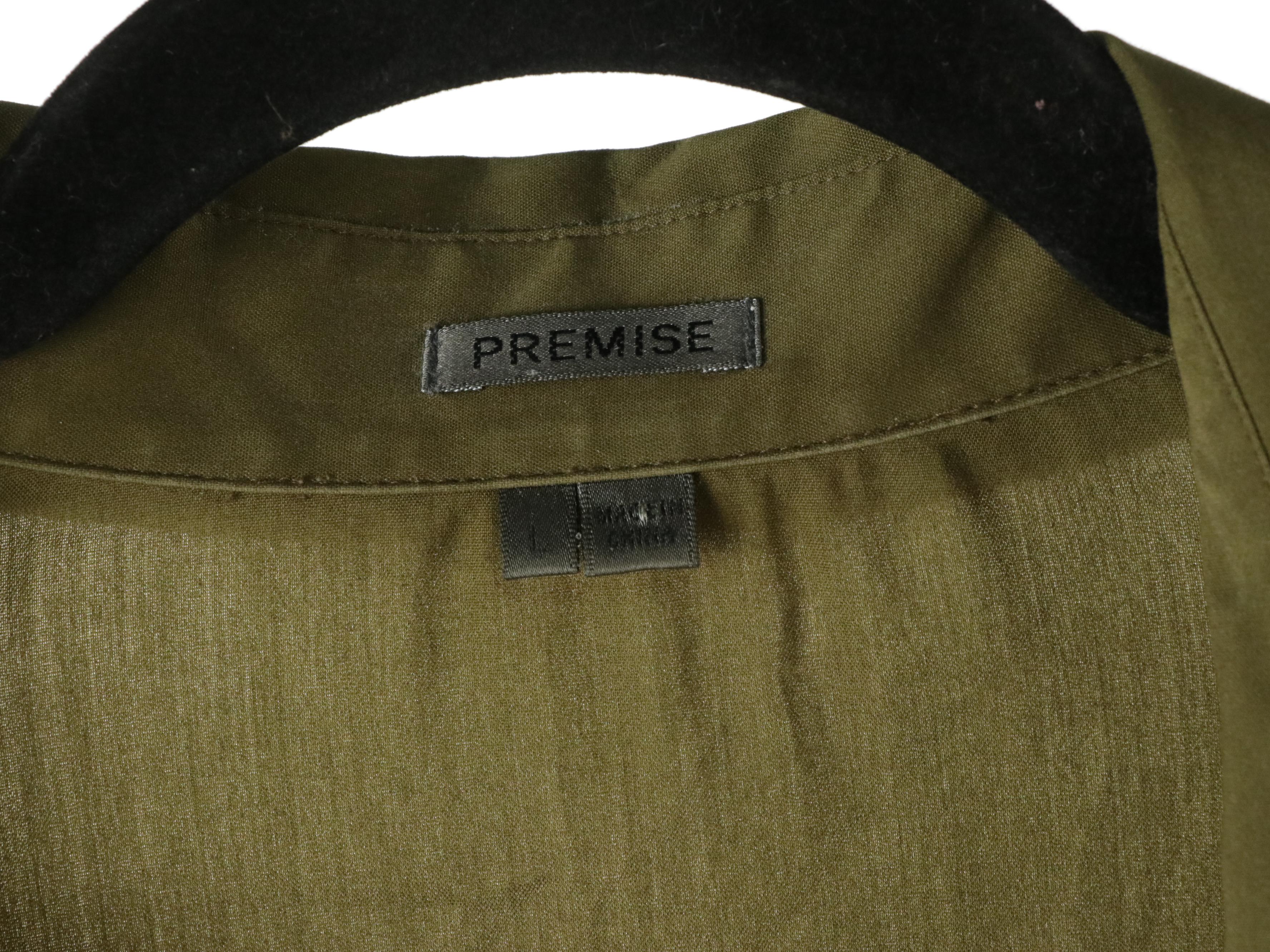 Angel Nina Single-Button Jacket, Premise Button-Up Shirt, and Eccoci Cardigan