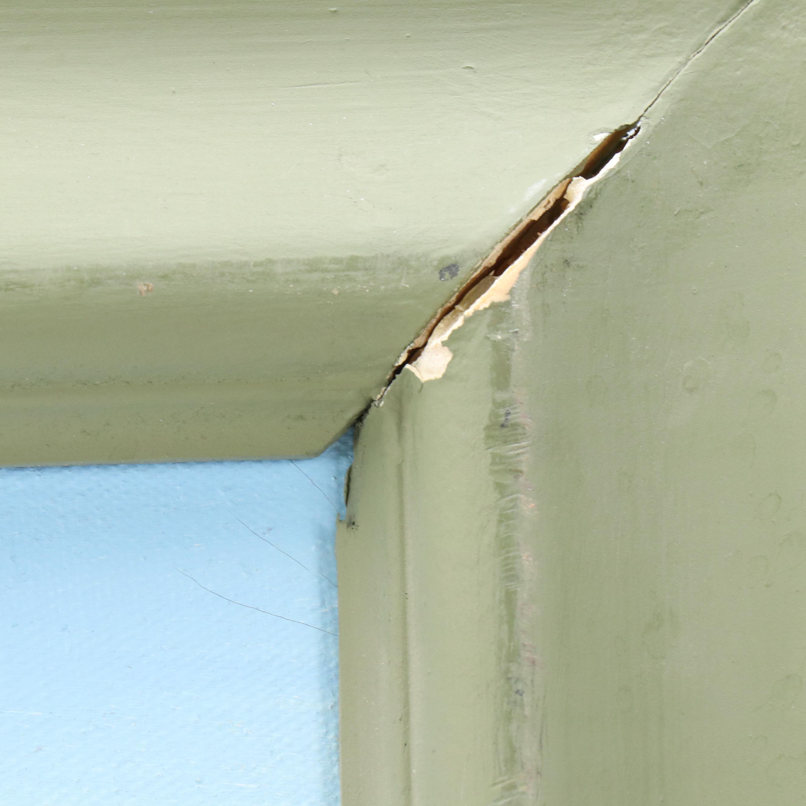 J. V. Spendlove Surrealist Style Desert Landscape Oil Painting, Circa 2001