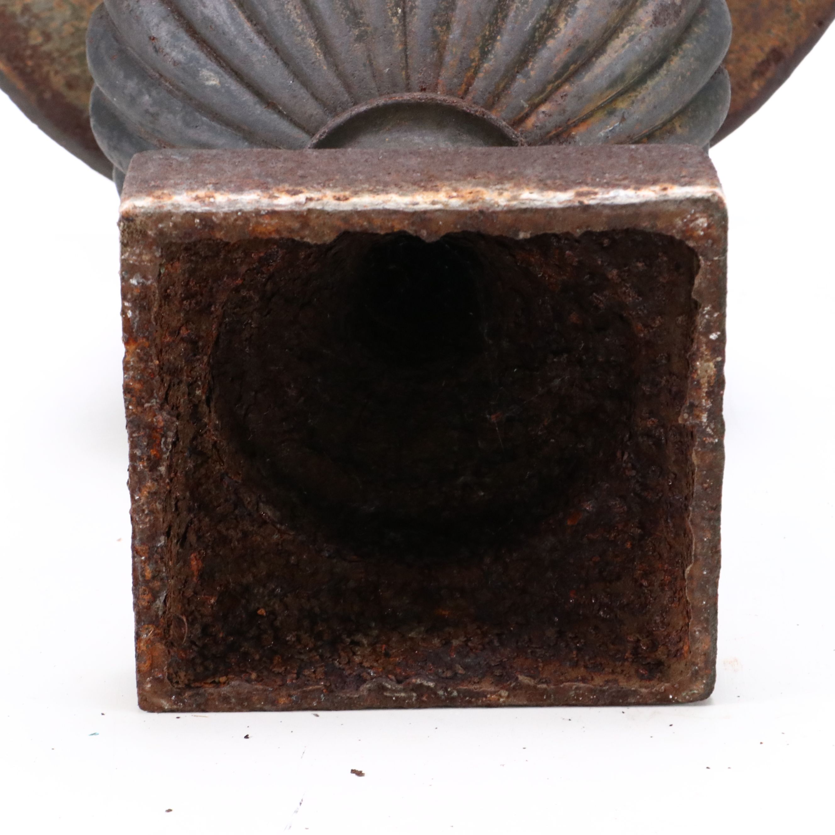 Neoclassical Style Cast Iron Urn-Shaped Planter, Early 20th Century