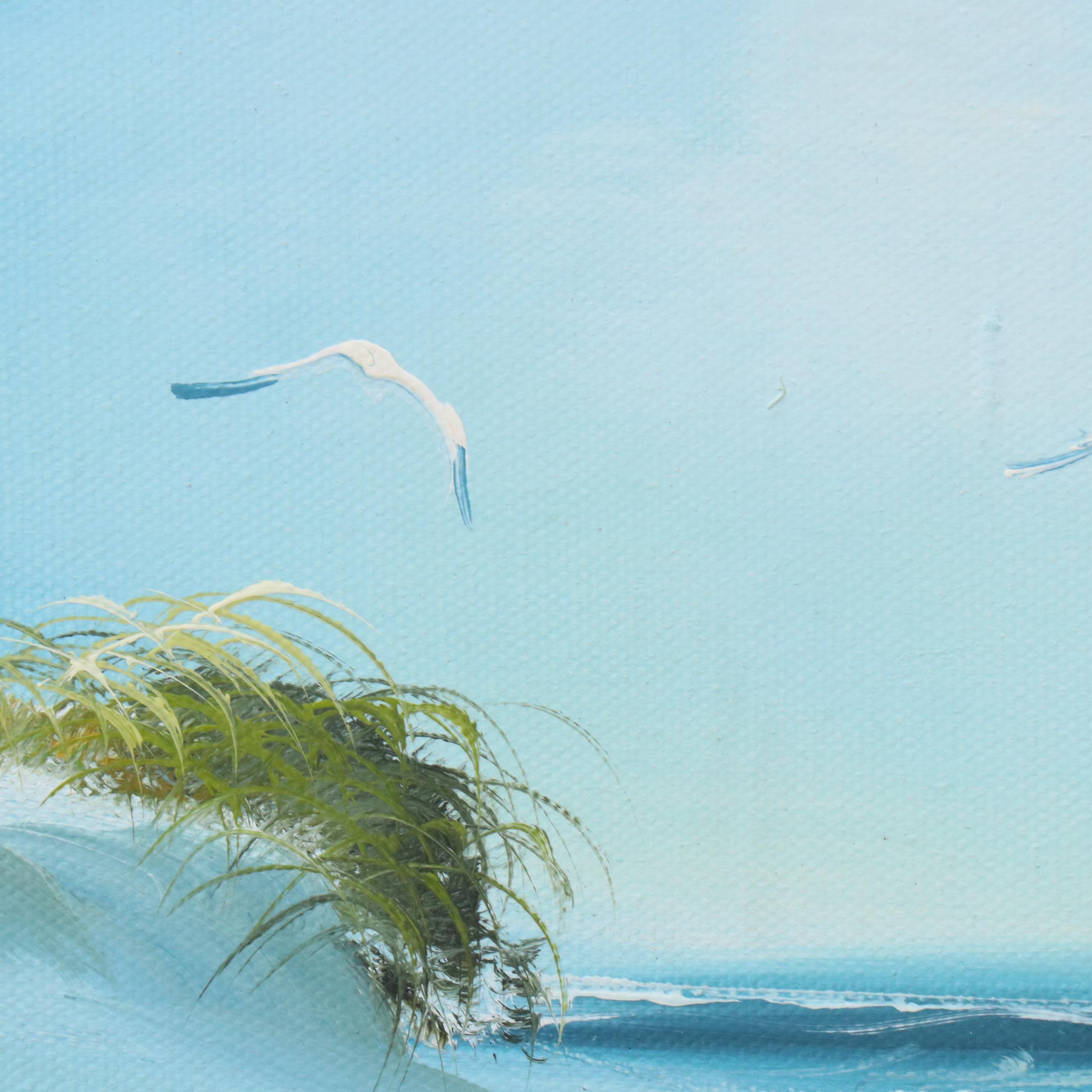 Betty Moore Seascape Oil Painting, 21st Century