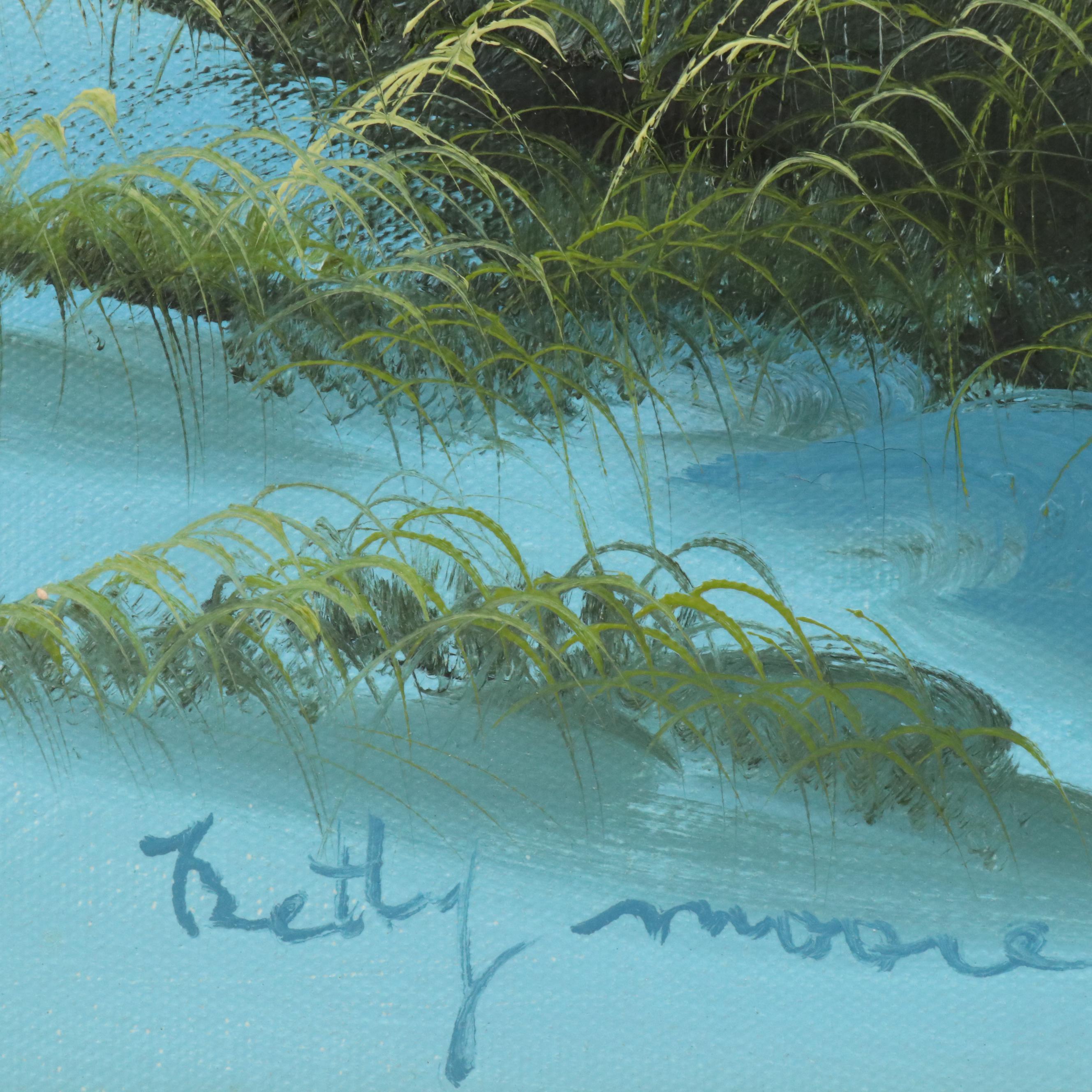 Betty Moore Seascape Oil Painting, 21st Century