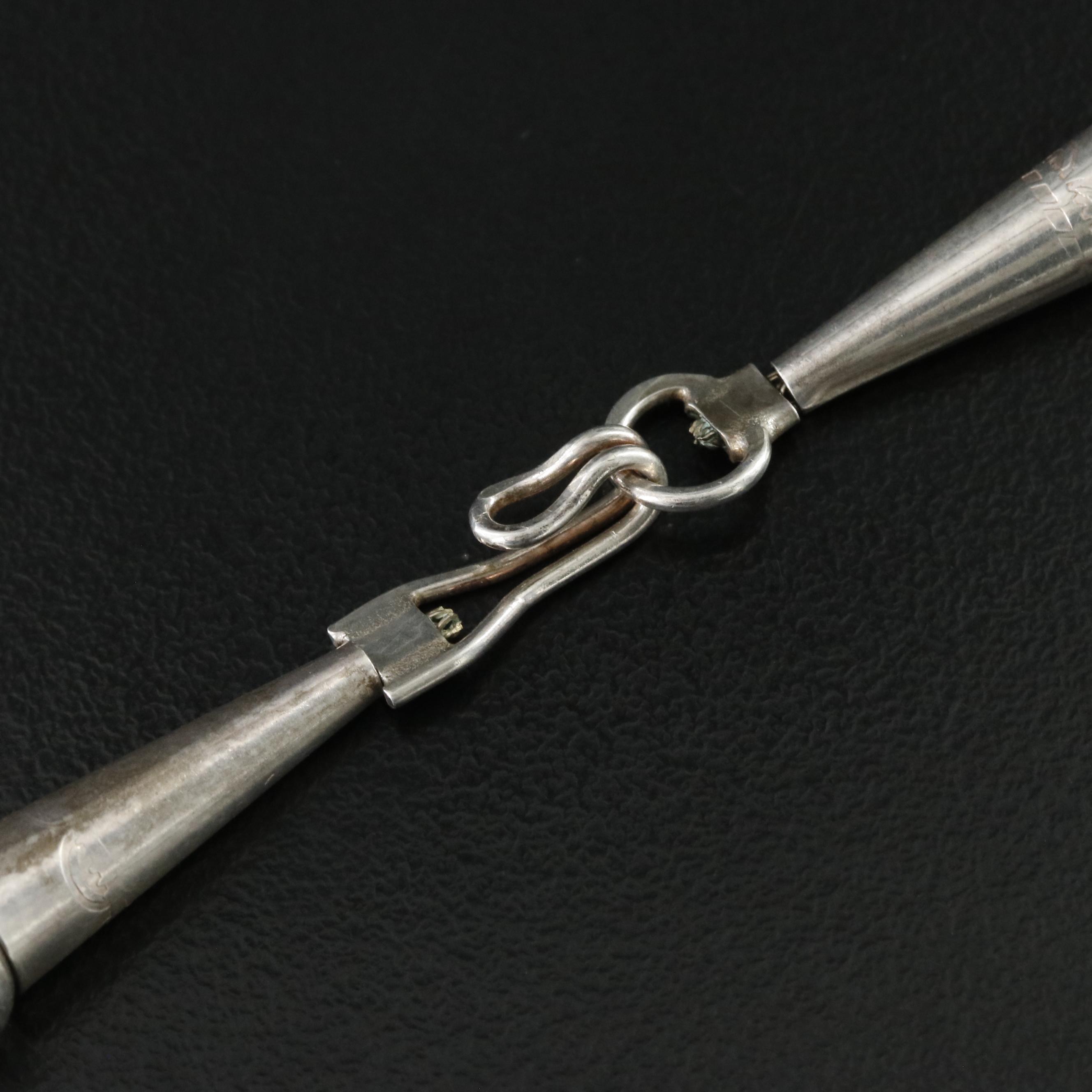 Southwestern Style 900 Silver Bead Necklace