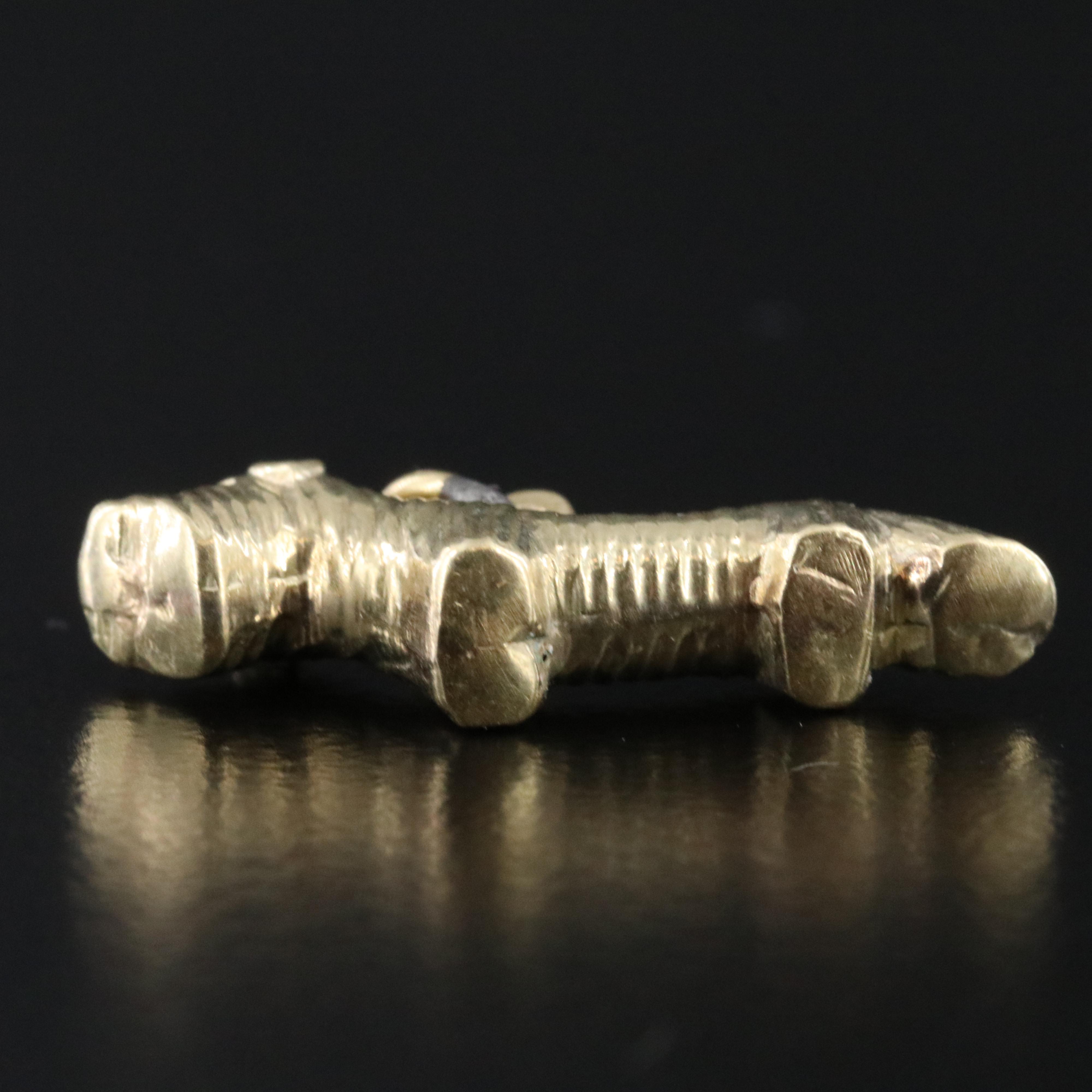 14K Dachshund Pendant