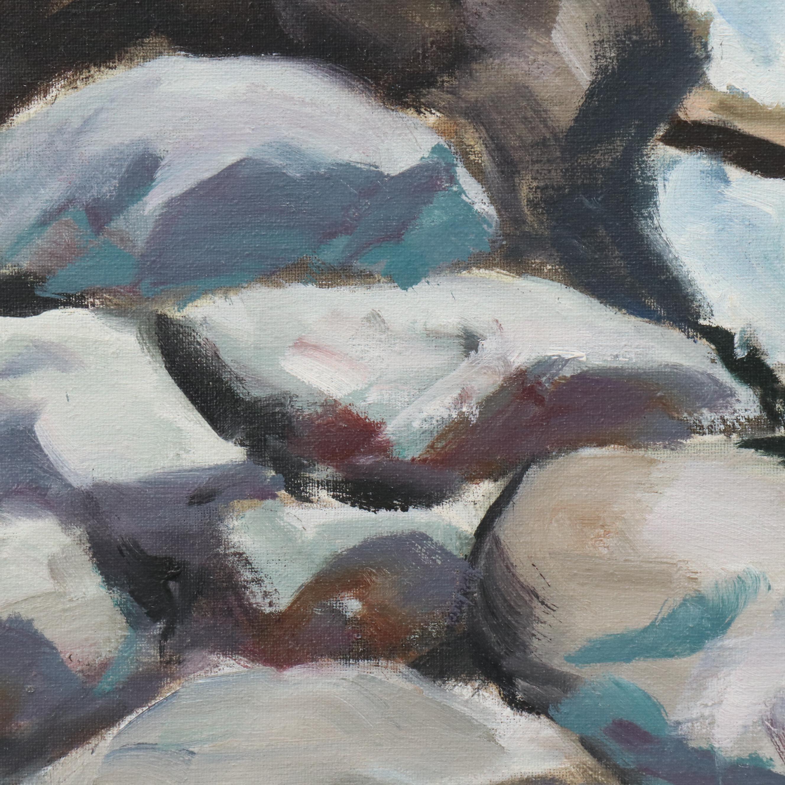 Lynn Jonas Mountainous River Landscape, 1970