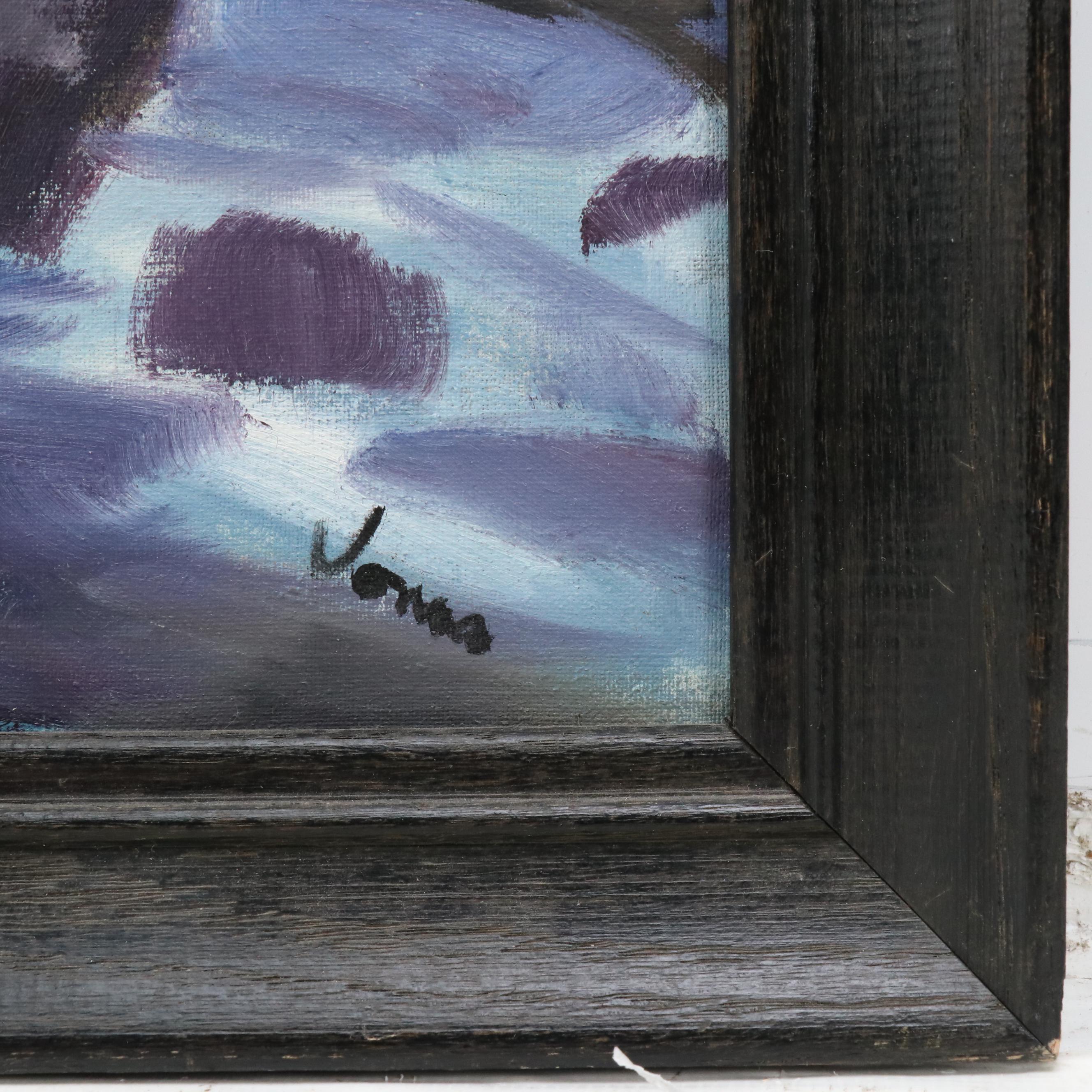 Lynn Jonas Mountainous River Landscape, 1970