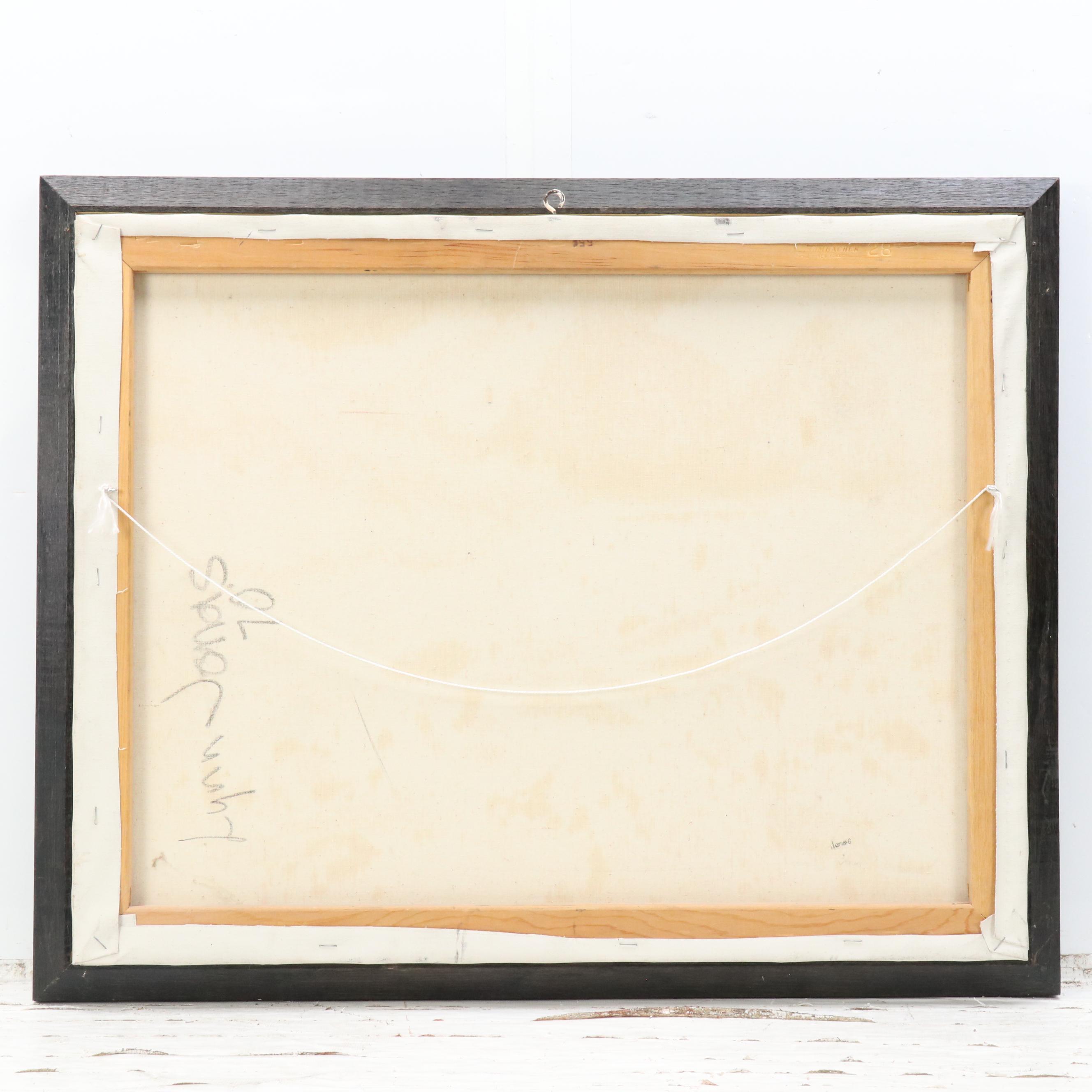 Lynn Jonas Mountainous River Landscape, 1970