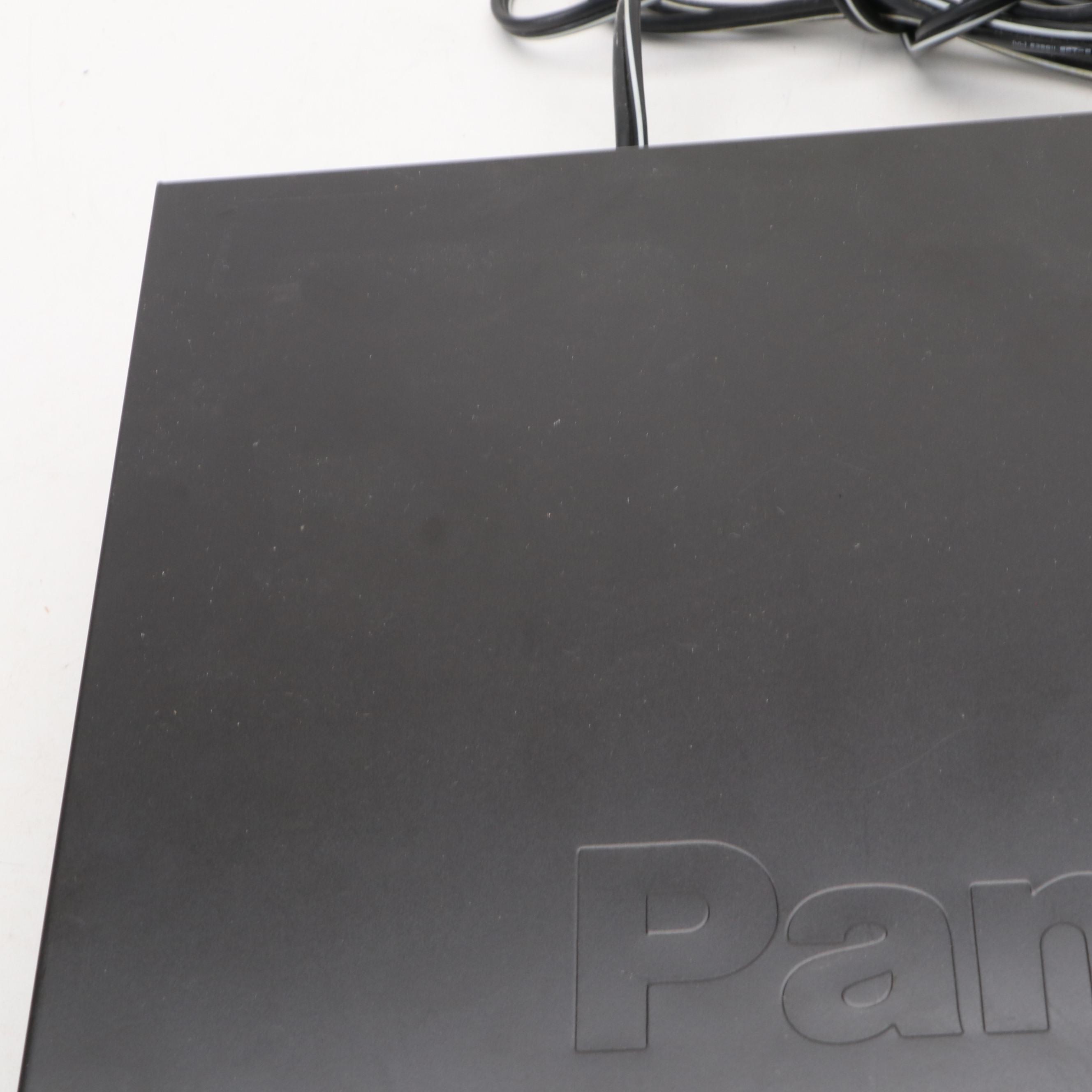 Panasonic A-300 DVD Player with Sony DAV-HDX589W Home Theatre System