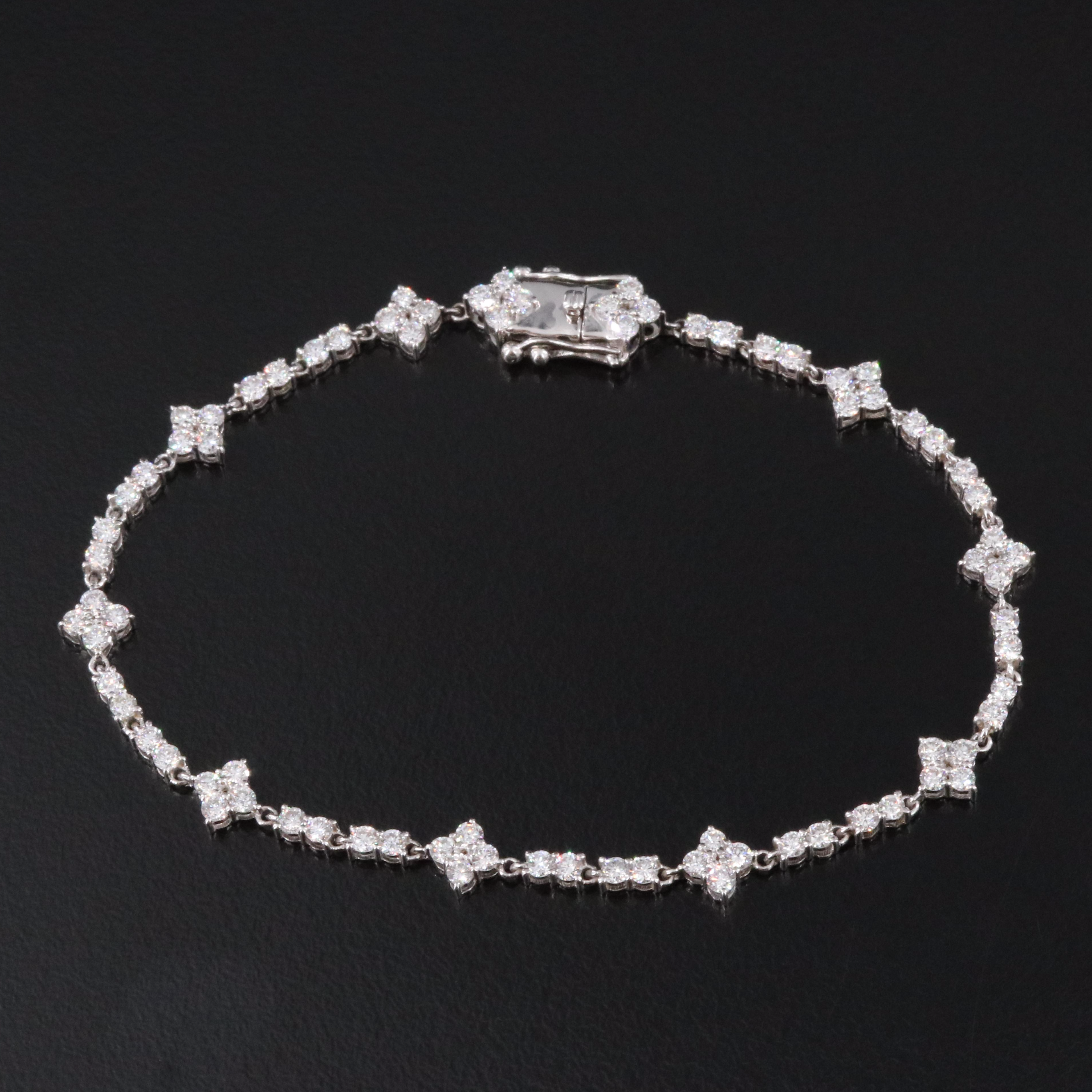 14K 2.40 CTW Lab Grown Diamond Bracelet