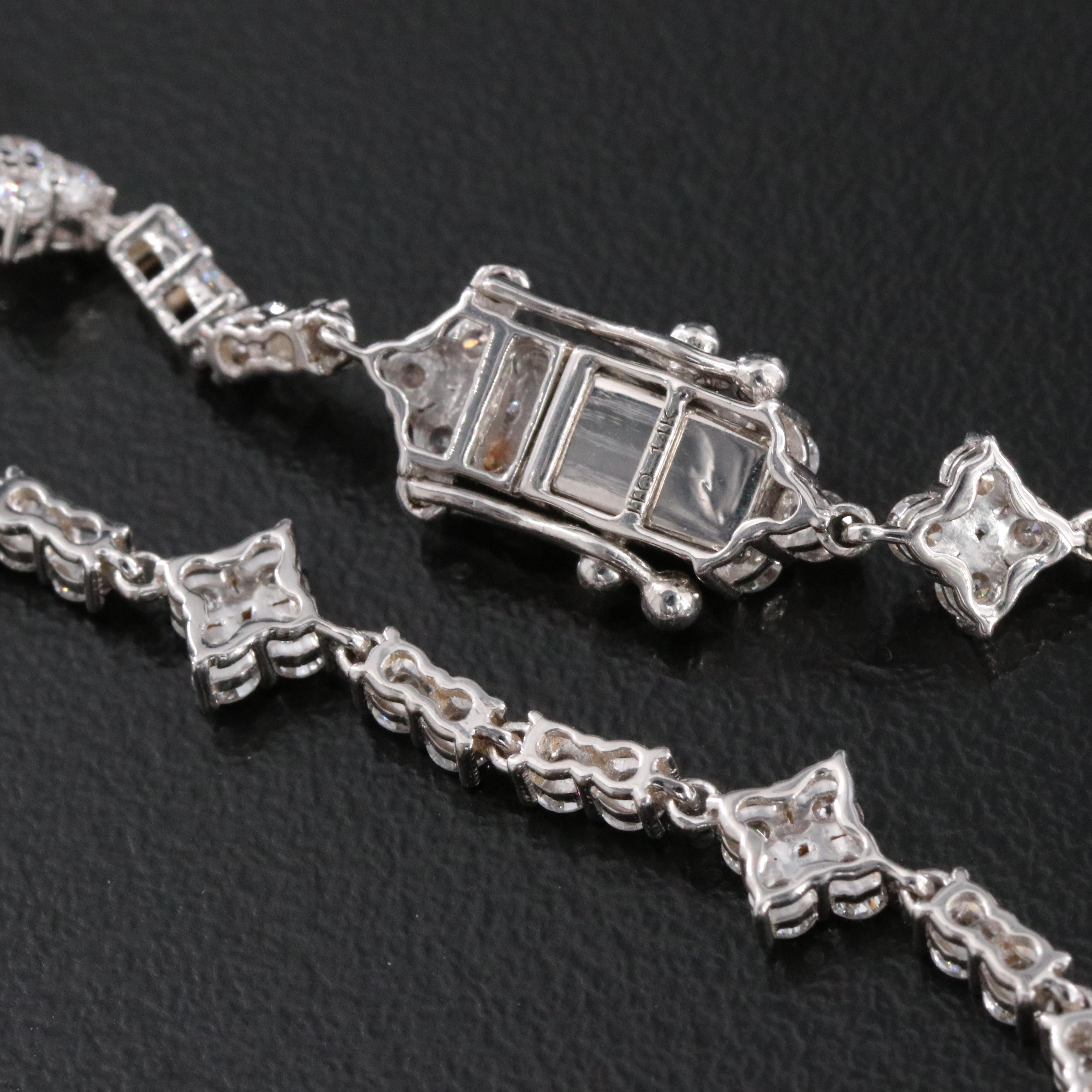 14K 2.40 CTW Lab Grown Diamond Bracelet