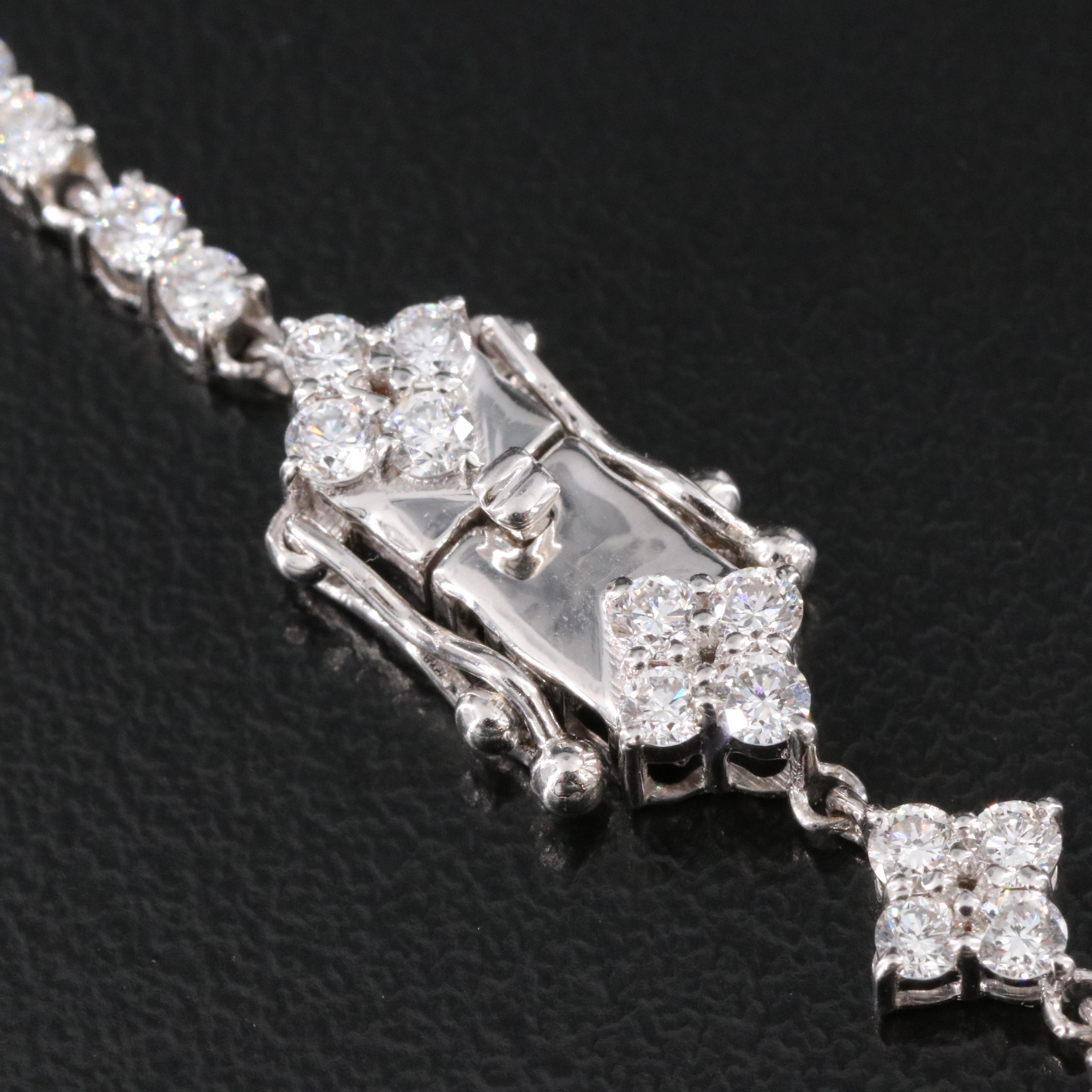 14K 2.40 CTW Lab Grown Diamond Bracelet