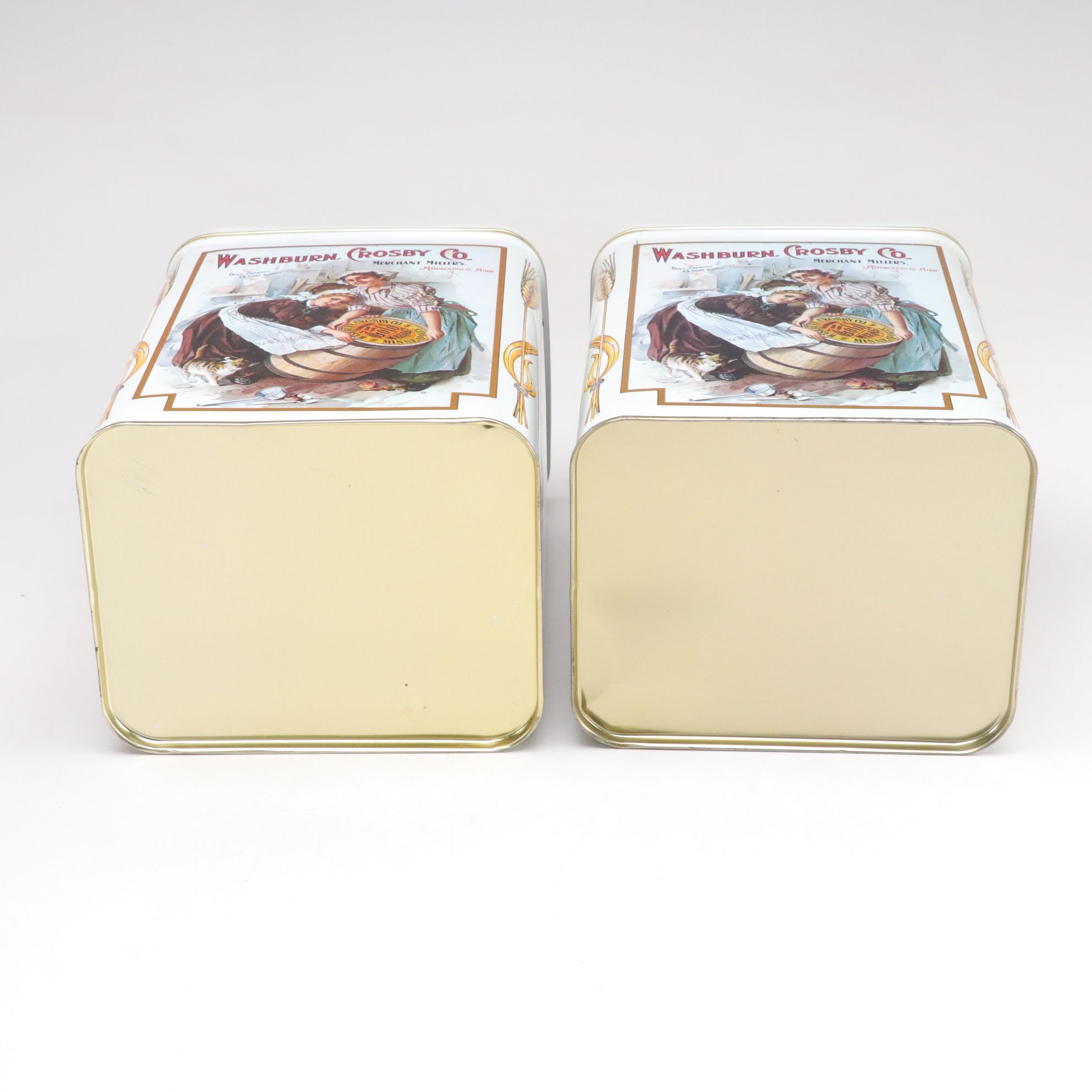 Gold Medal Flour, Nestle Toll House & Other Retro Food Tins