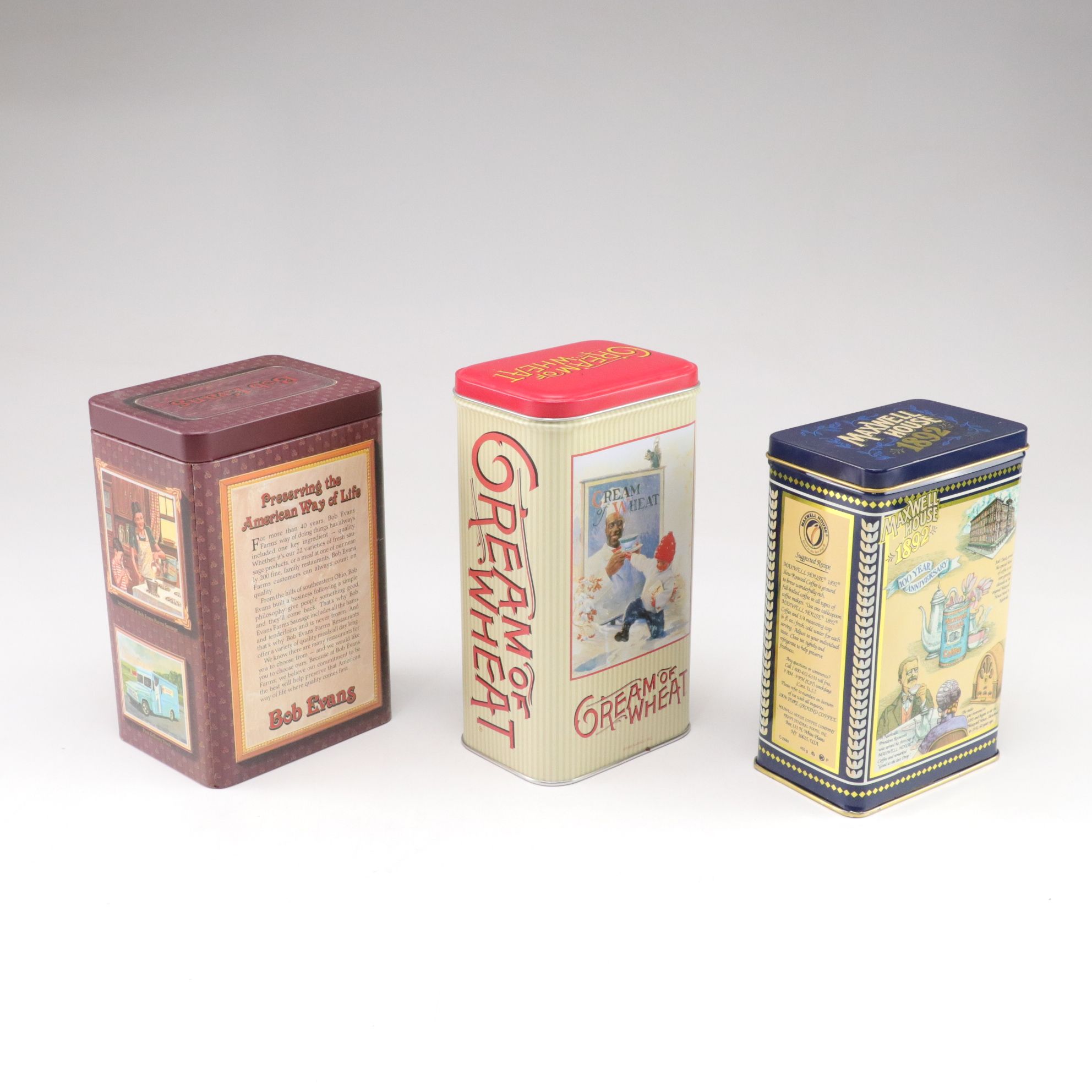 Gold Medal Flour, Nestle Toll House & Other Retro Food Tins