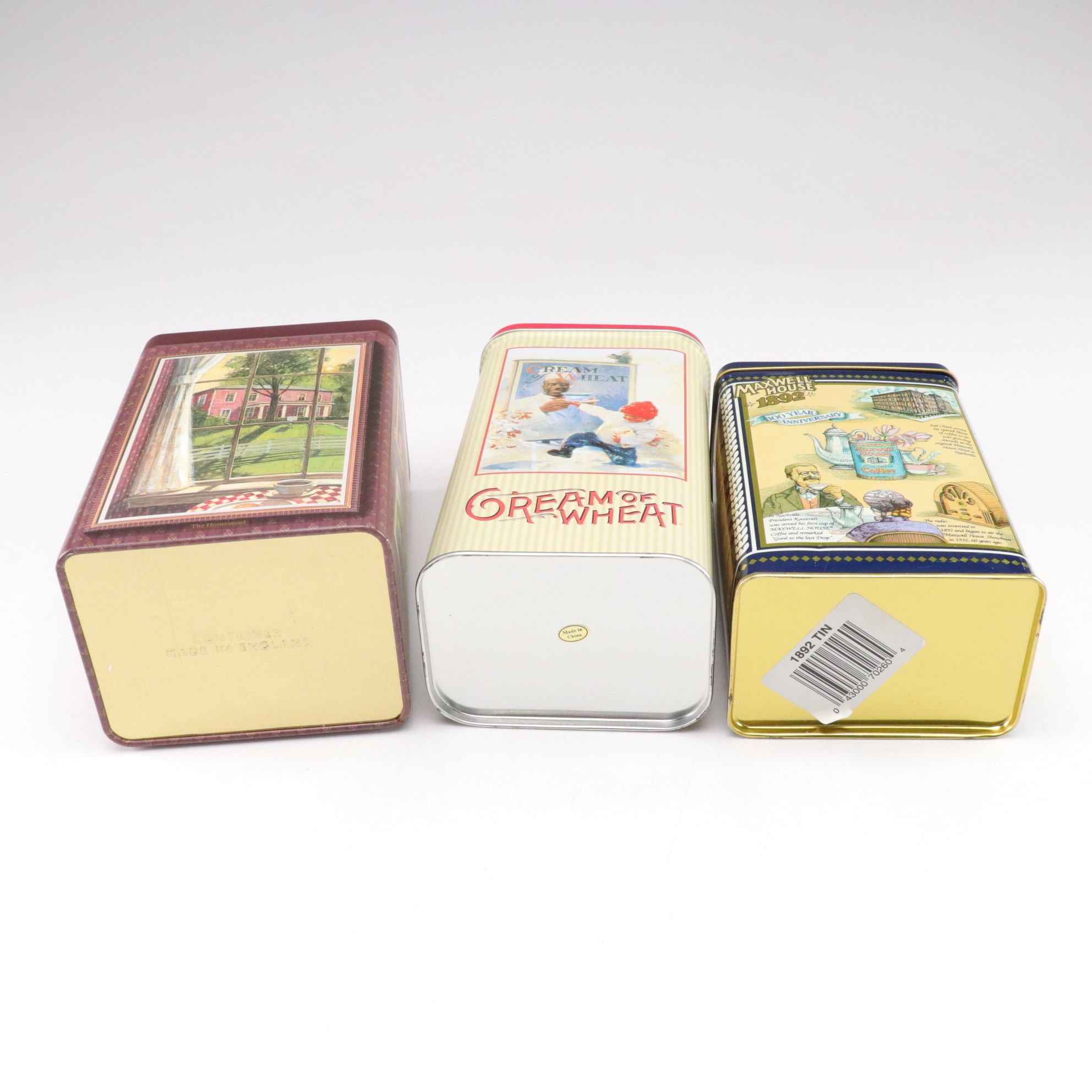 Gold Medal Flour, Nestle Toll House & Other Retro Food Tins