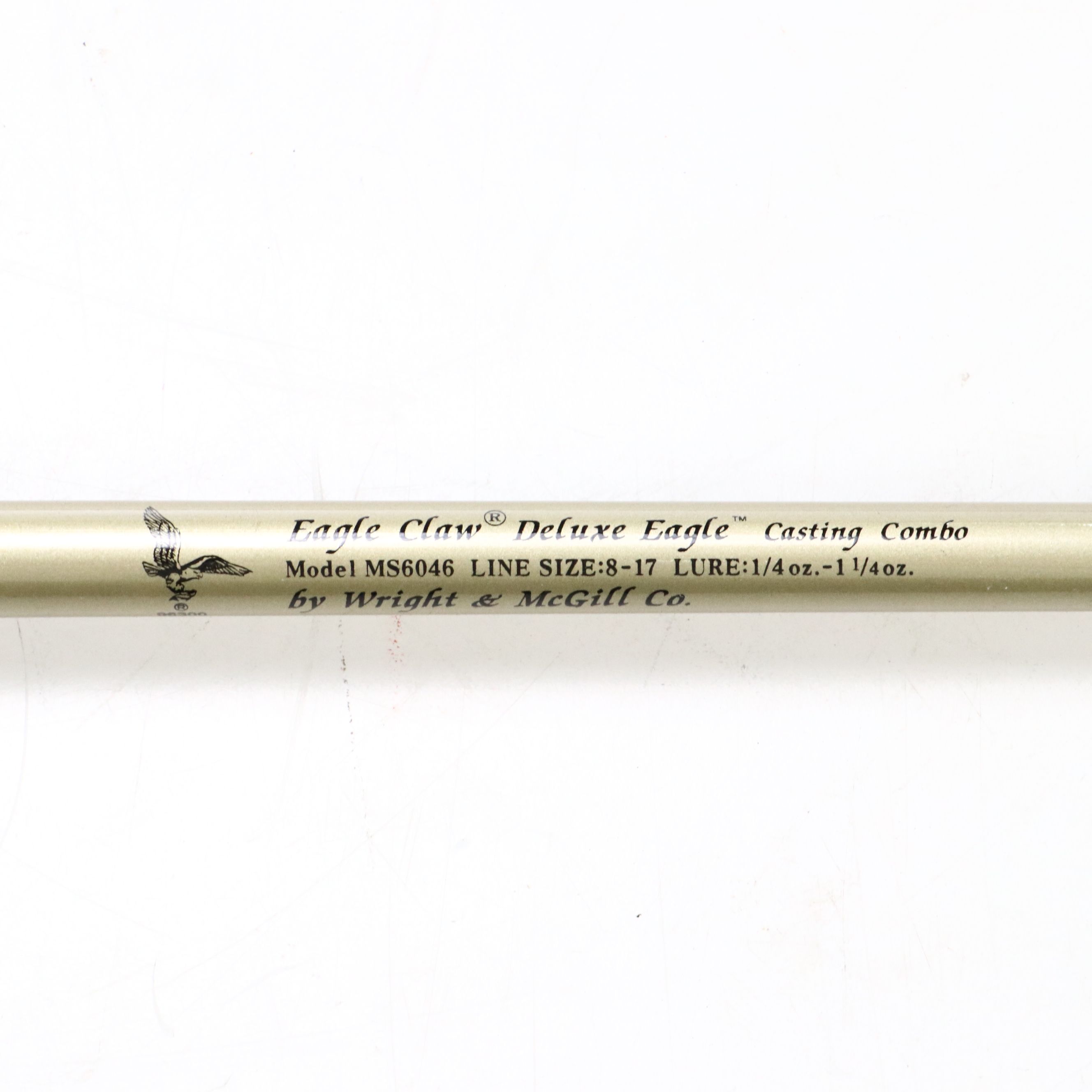 Wright & McGill Model MS6046 Eagle Claw Deluxe Eagle Fishing Rods with Lures