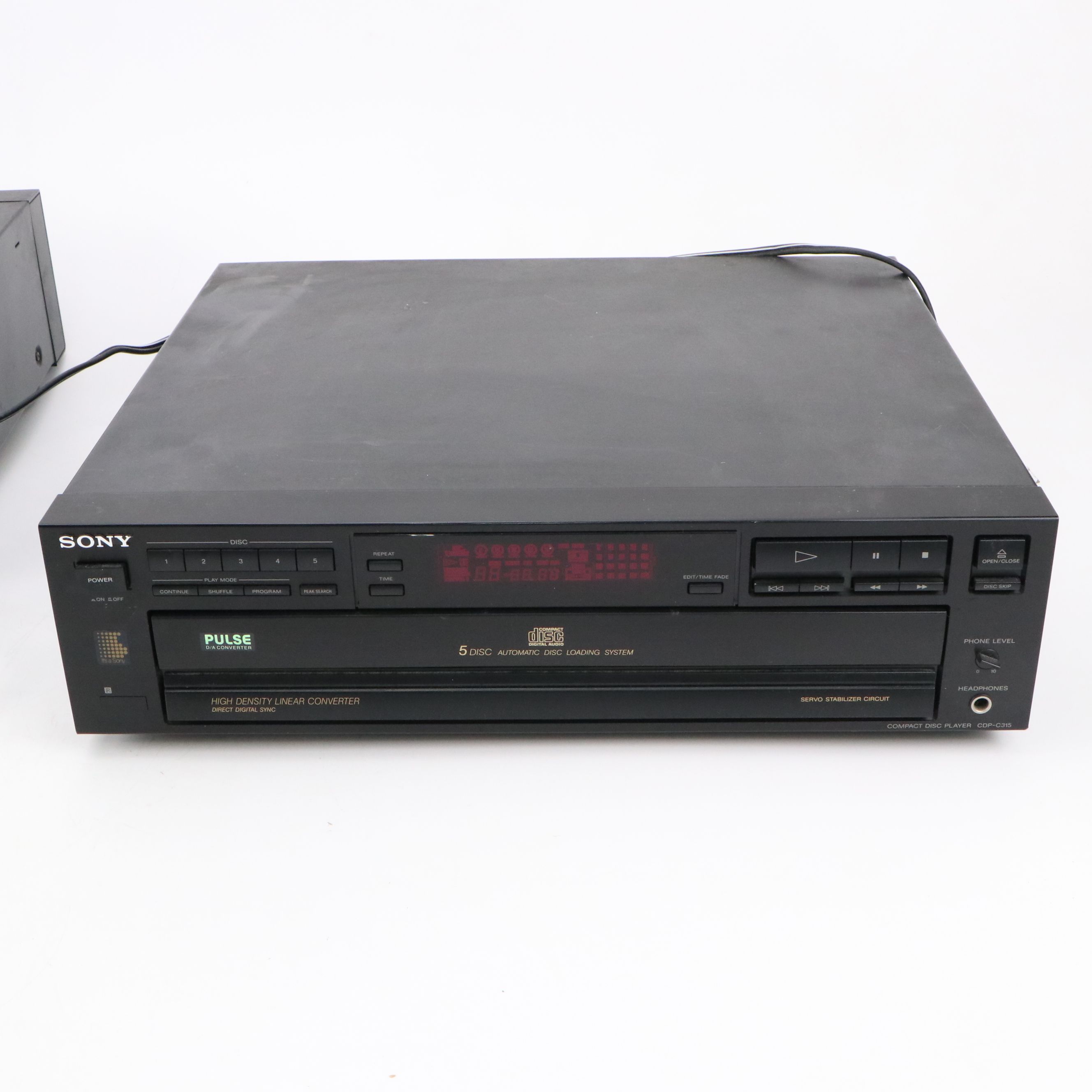 Sony Stereo Cassette Deck, Compact Disc Player and Receiver