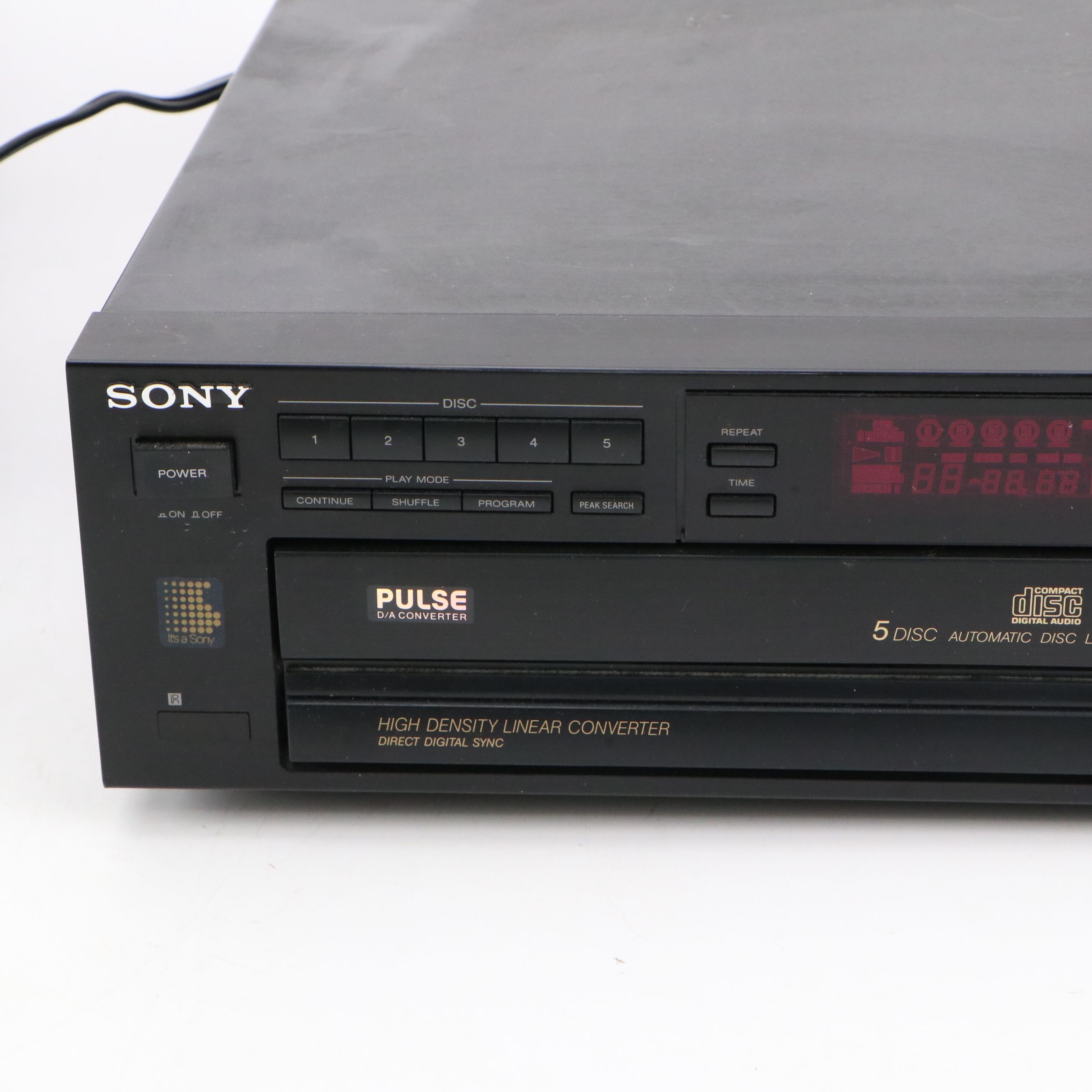 Sony Stereo Cassette Deck, Compact Disc Player and Receiver