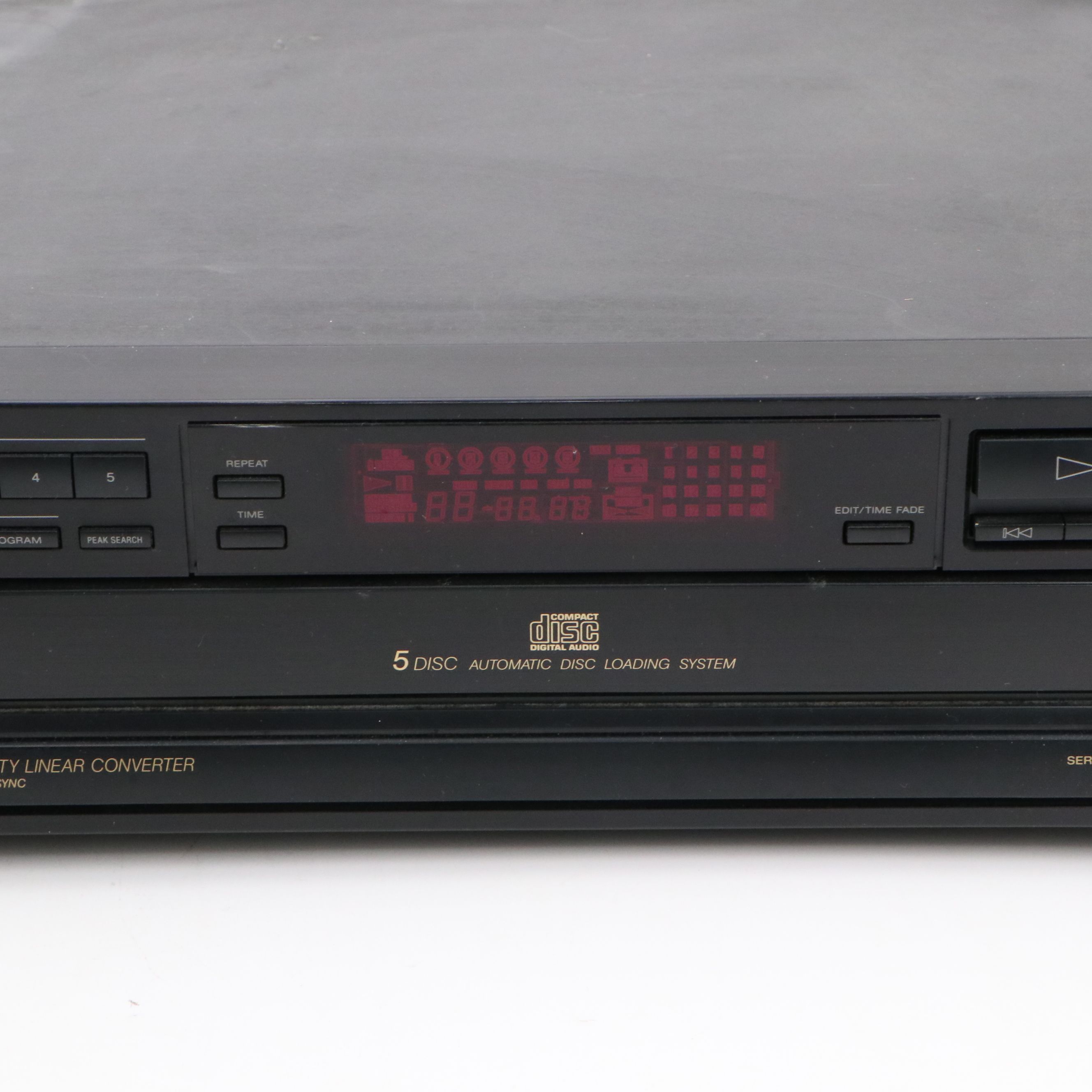 Sony Stereo Cassette Deck, Compact Disc Player and Receiver