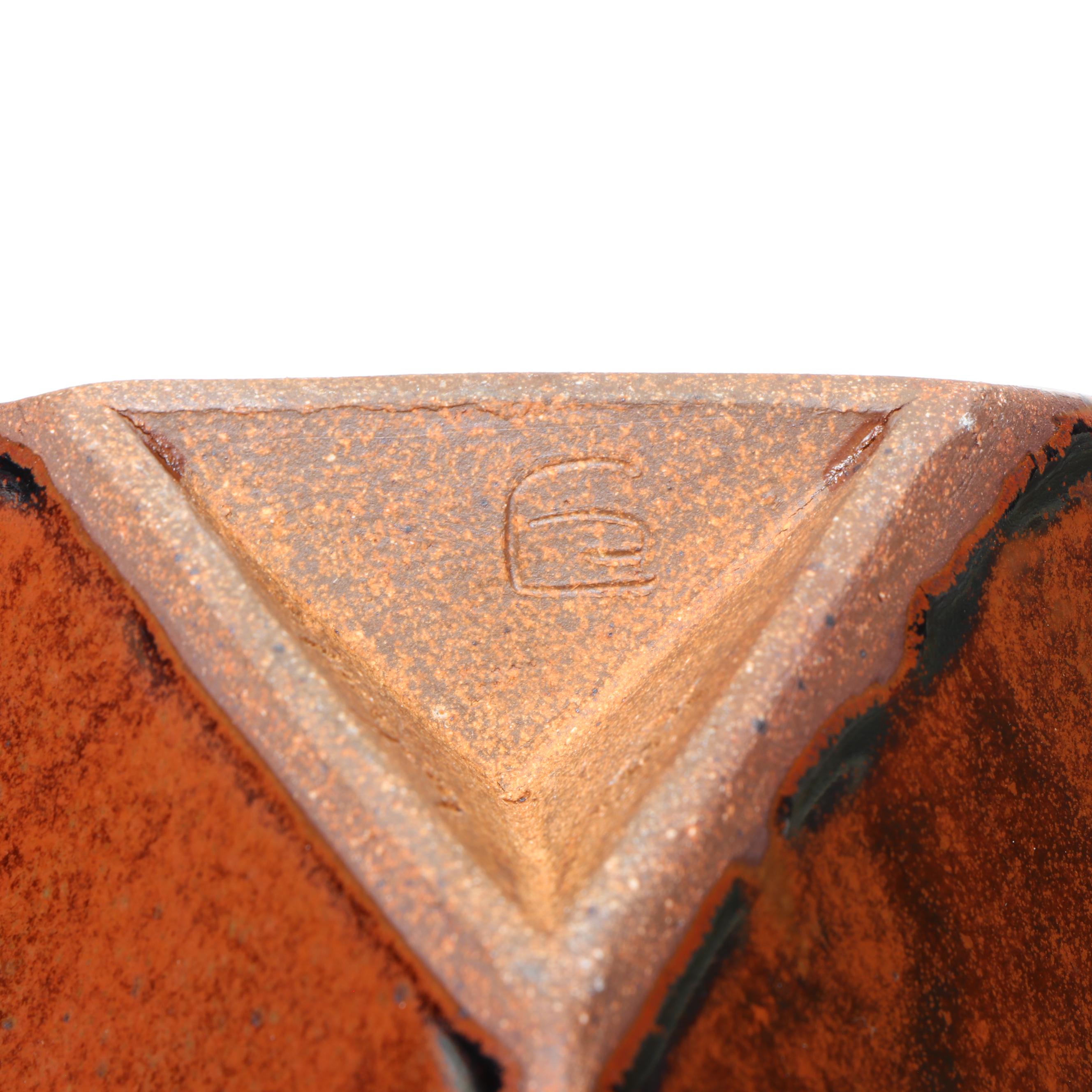 Art Pottery Flower Frog, Plate, Barbara Haring Bud Vases, & Flambe Lidded Box