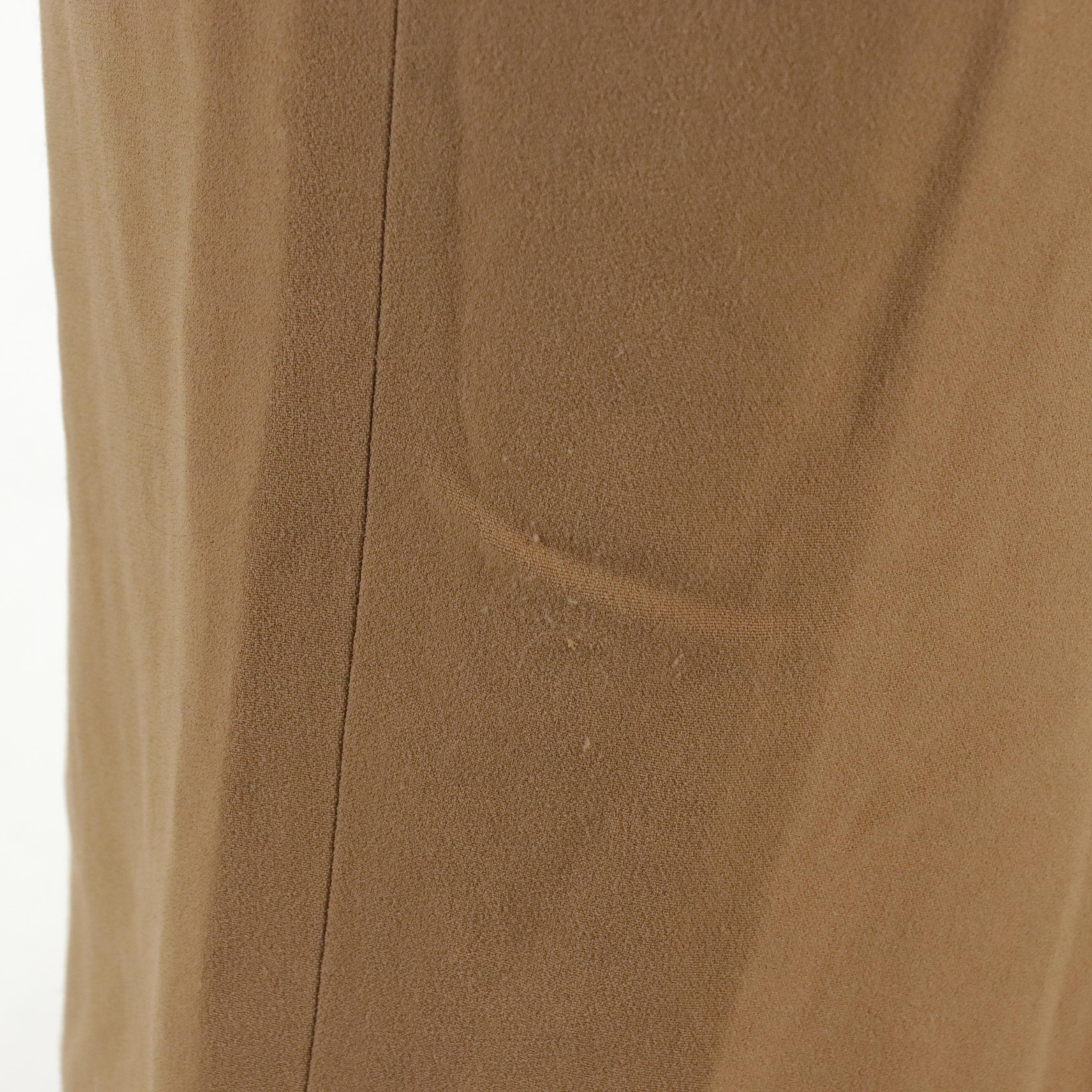 Dolce & Gabbana Pencil Dress with Yoked Waist and Shirred Pleats