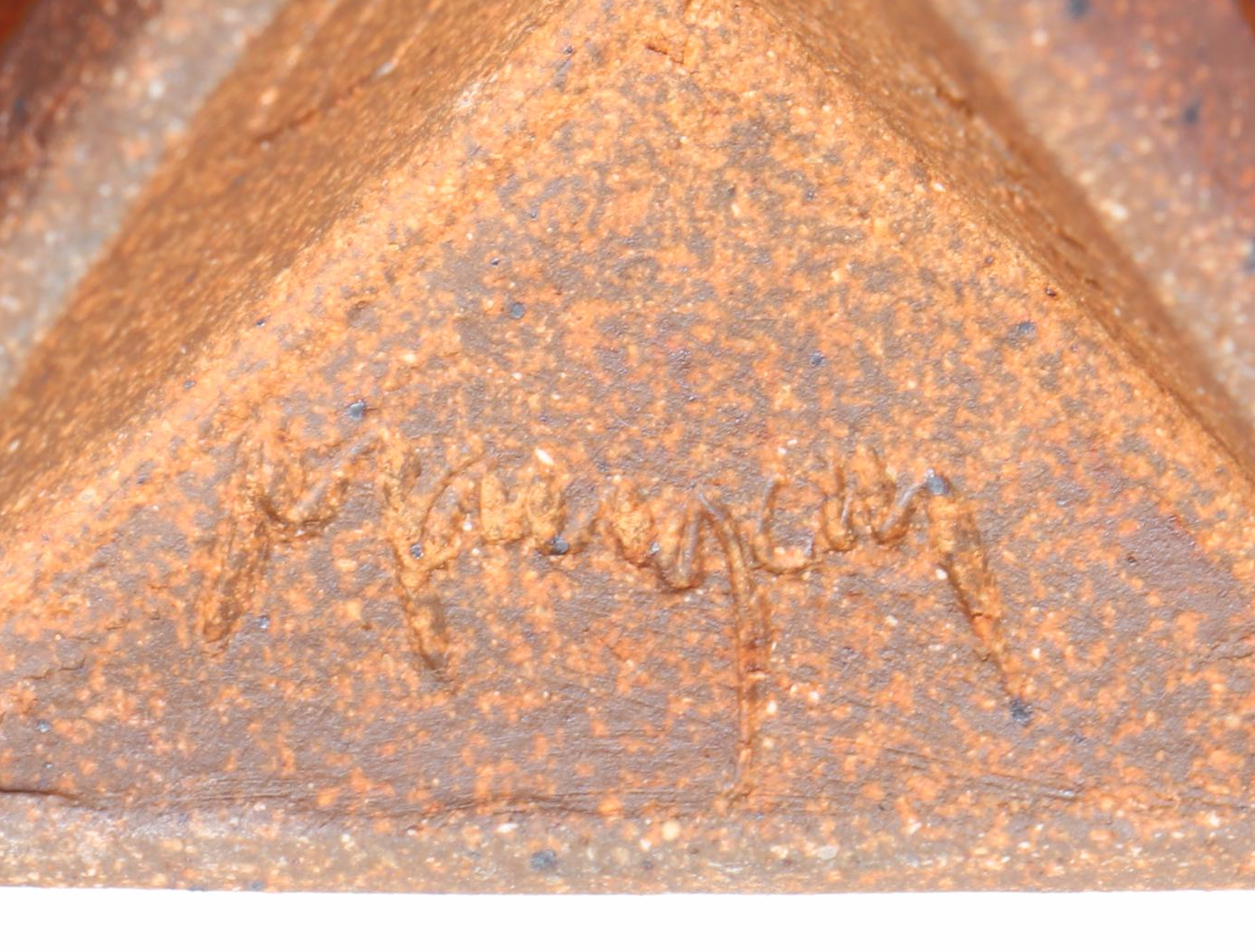 Art Pottery Flower Frog, Plate, Barbara Haring Bud Vases, & Flambe Lidded Box