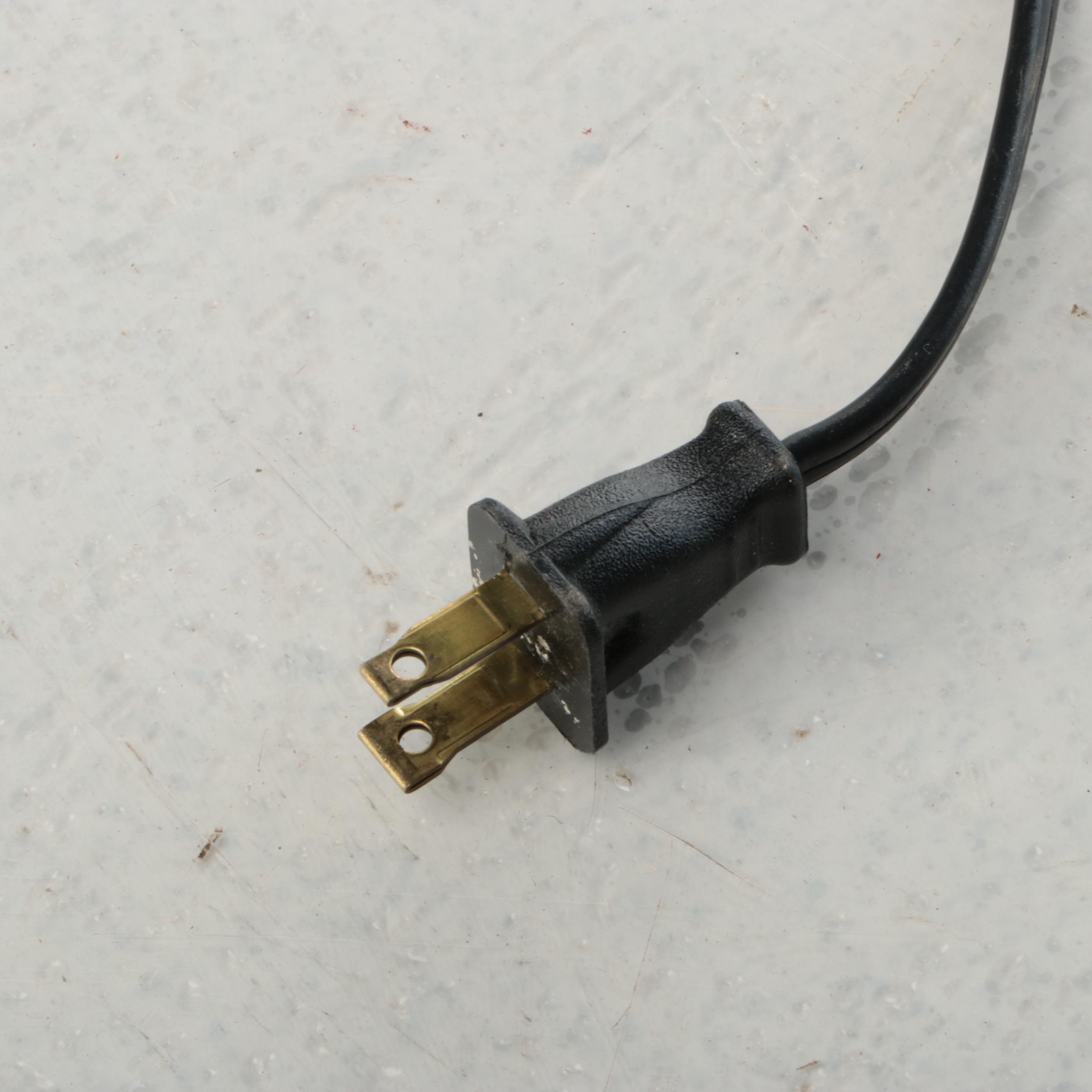 Spanish Revival Style Wrought Metal Floor Lamp