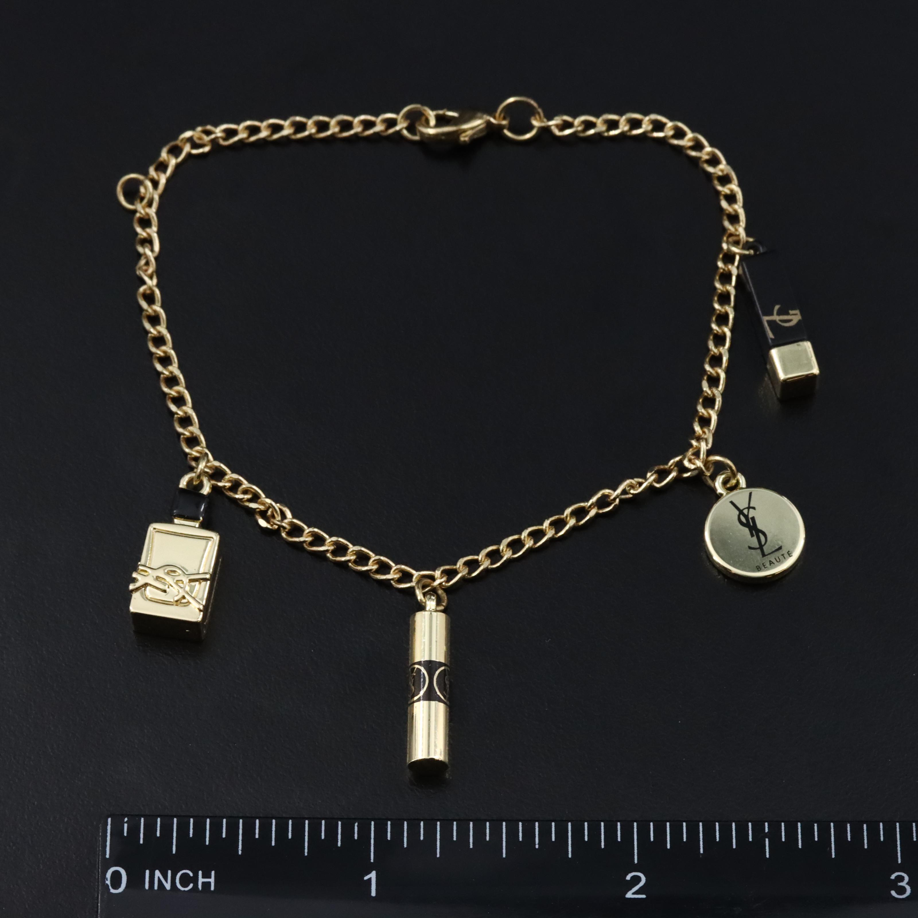 Yves Saint Laurent Beauté Charm Bracelet