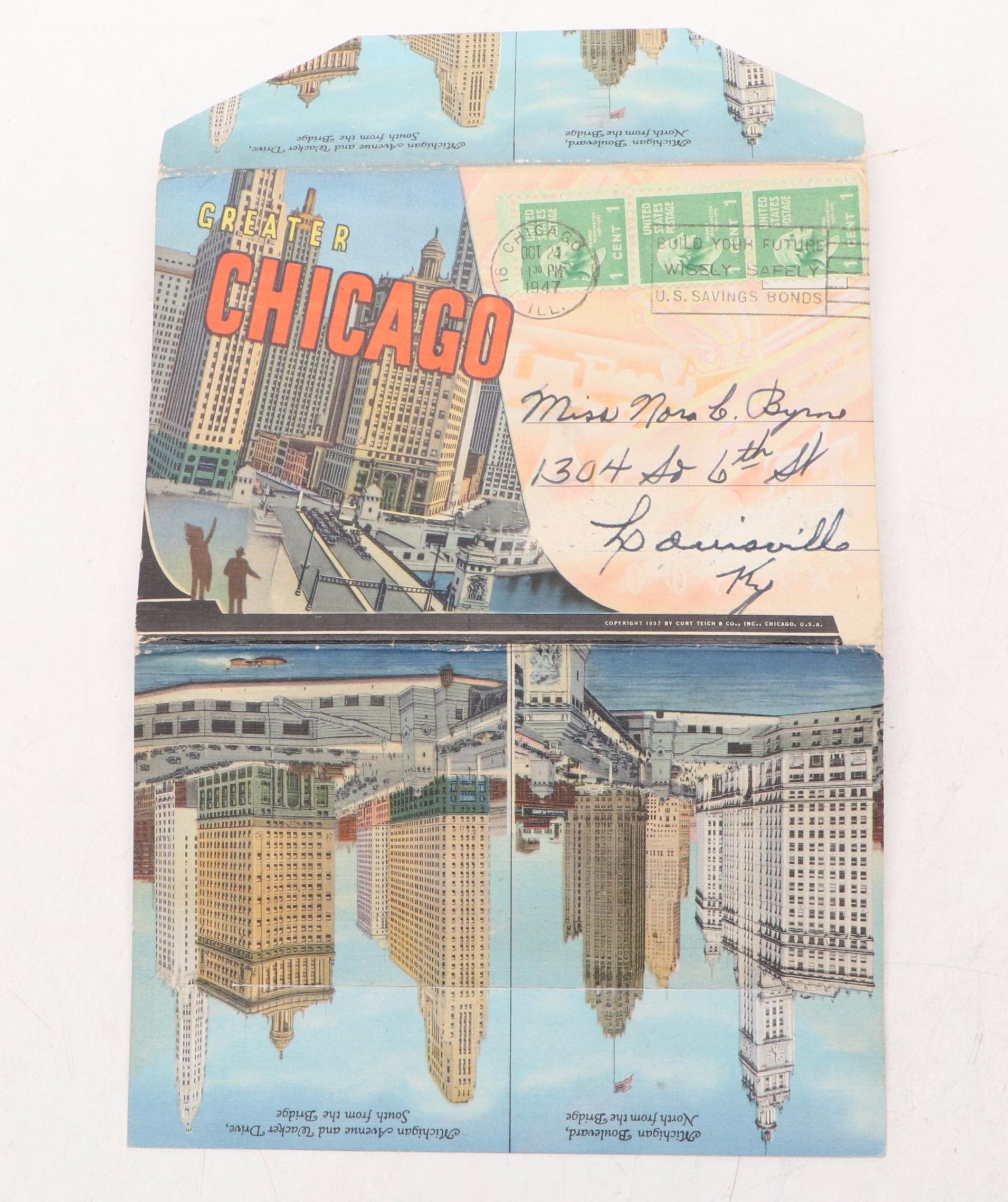Chicago, New Orleans with Other Souvenir and Seasonal Postcards