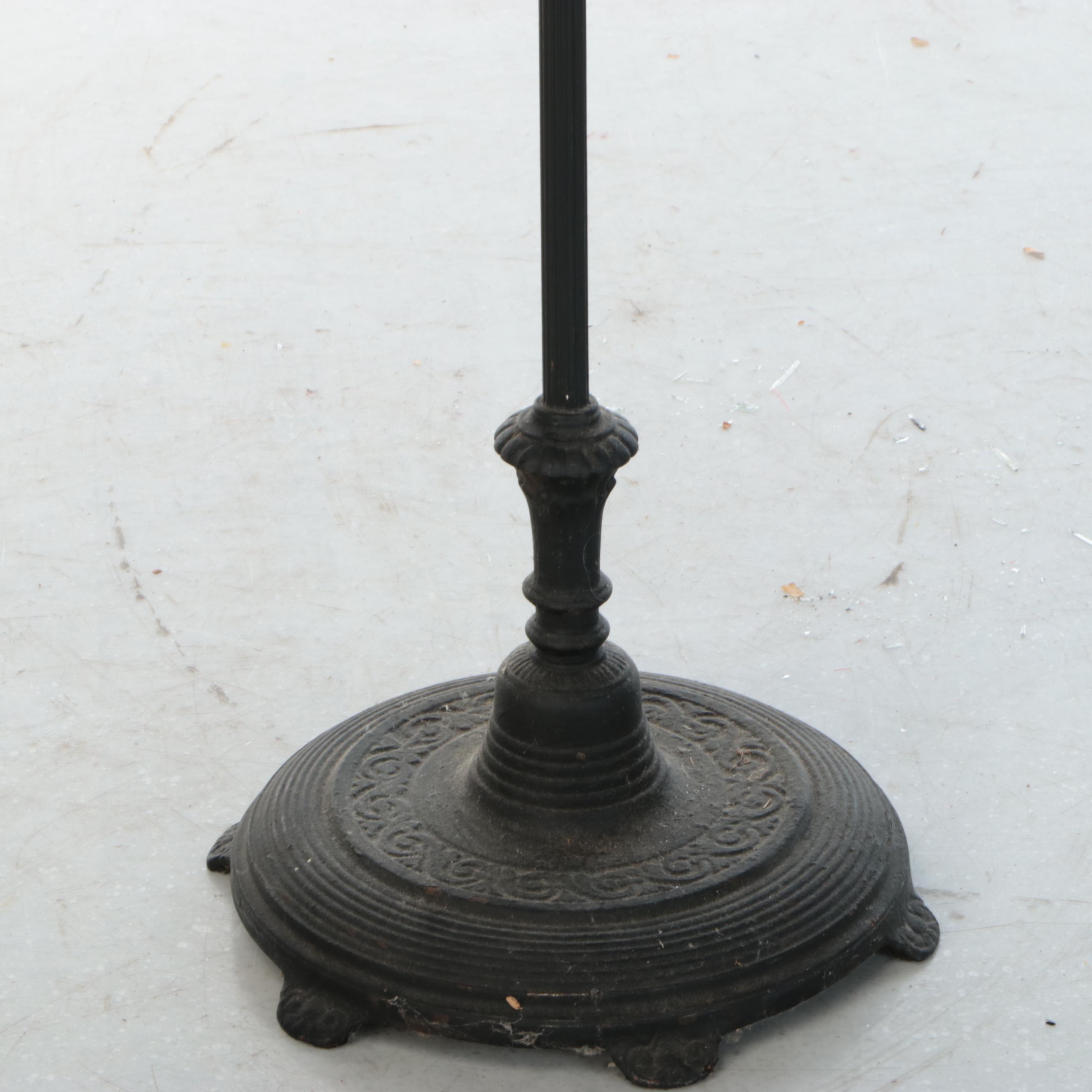 Victorian Style Wrought Iron Hanging Plant Holder