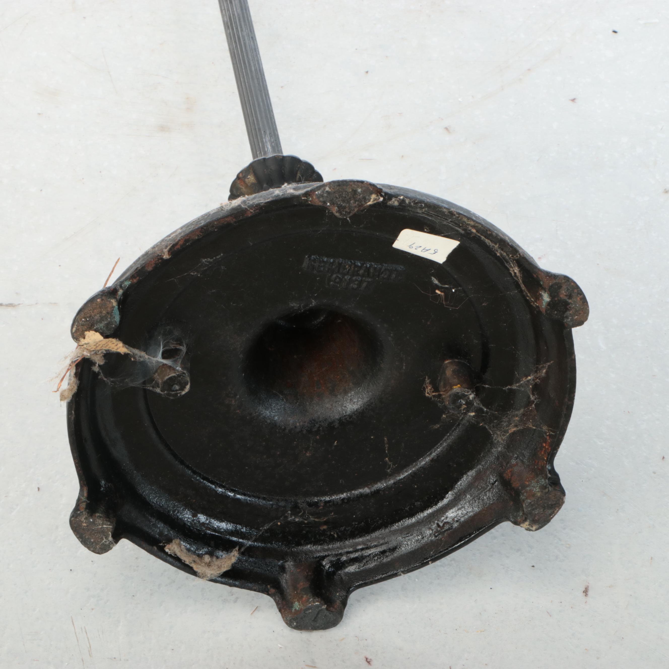 Victorian Style Wrought Iron Hanging Plant Holder