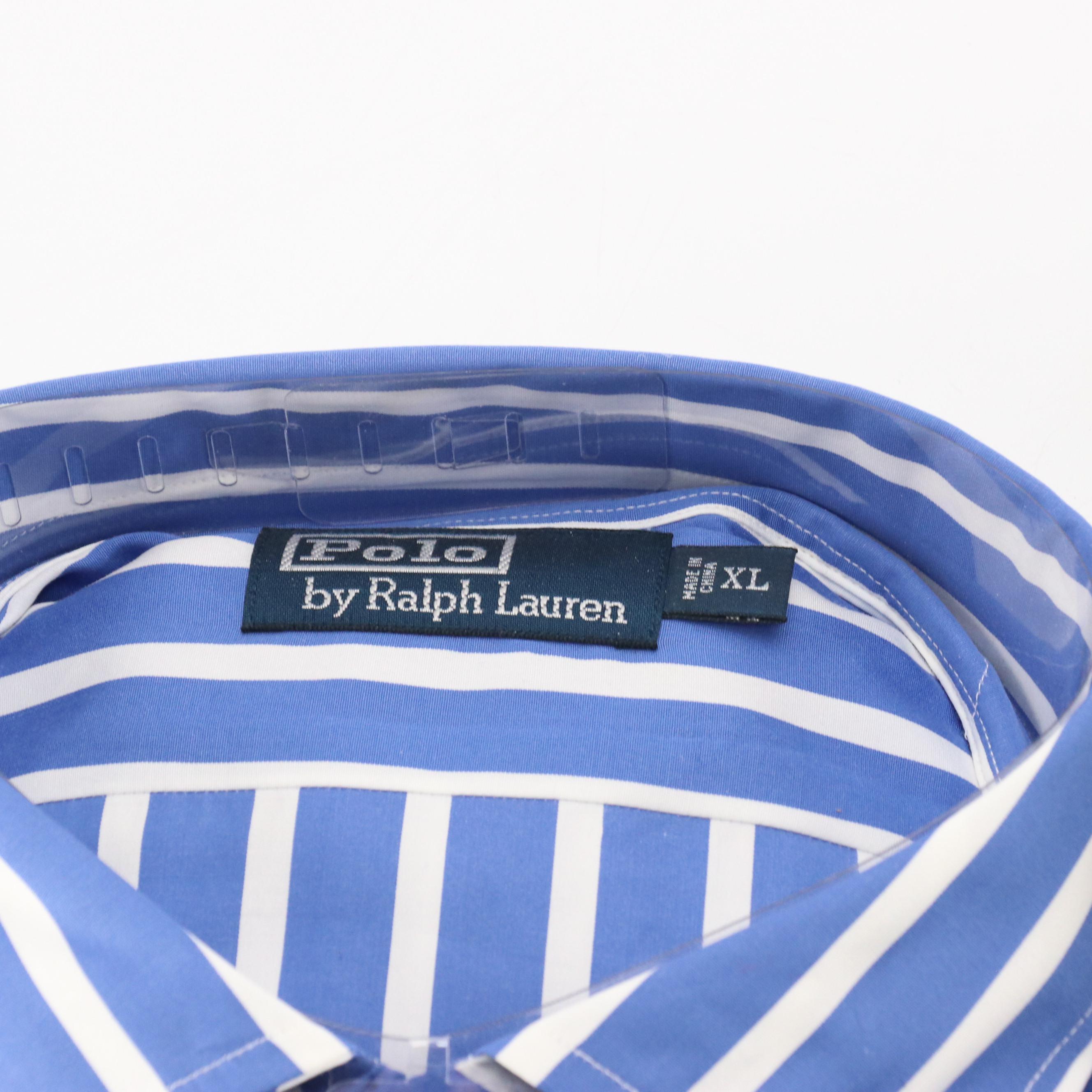 Men's Polo Ralph Lauren, Peter Millar and Other Long Sleeve Button-Up Shirts