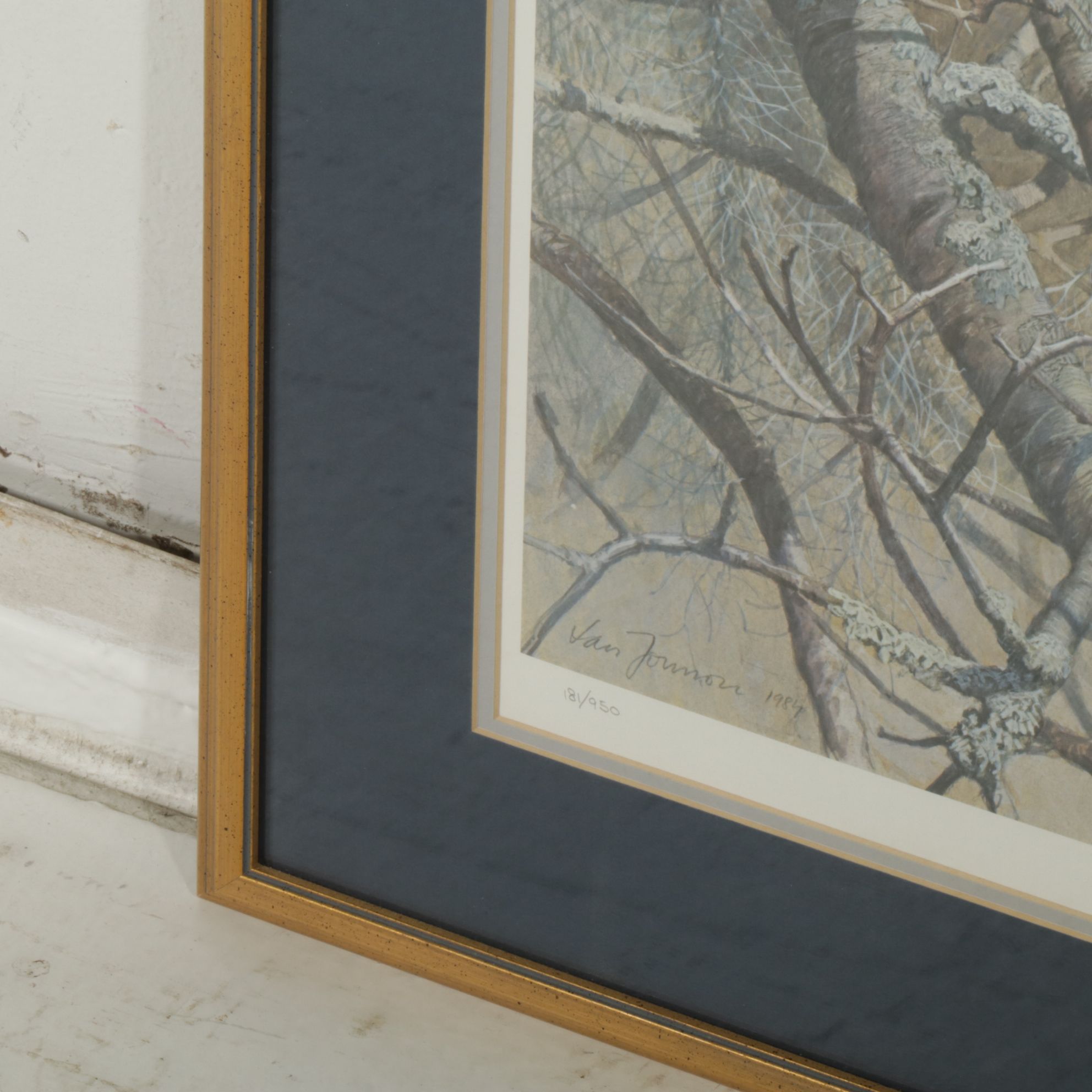 Lars Jonsson "Signals of Spring" Offset Lithograph, 1984