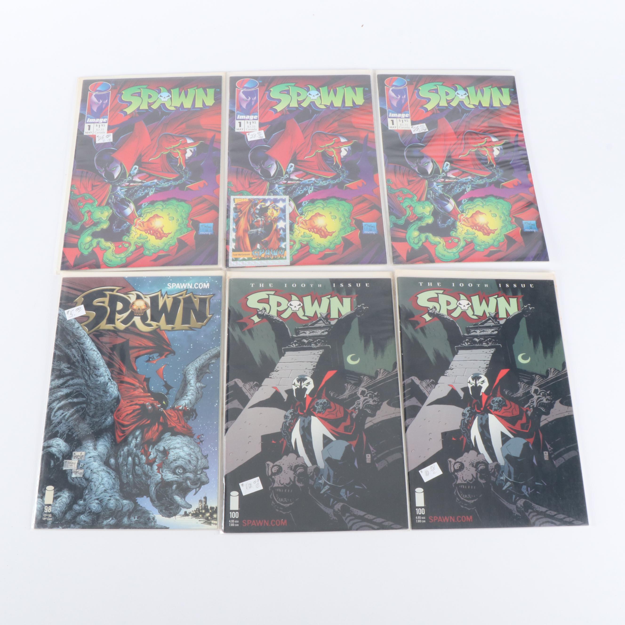 Modern Age "Spawn" Image Comic Books Featuring Issue #1 and More
