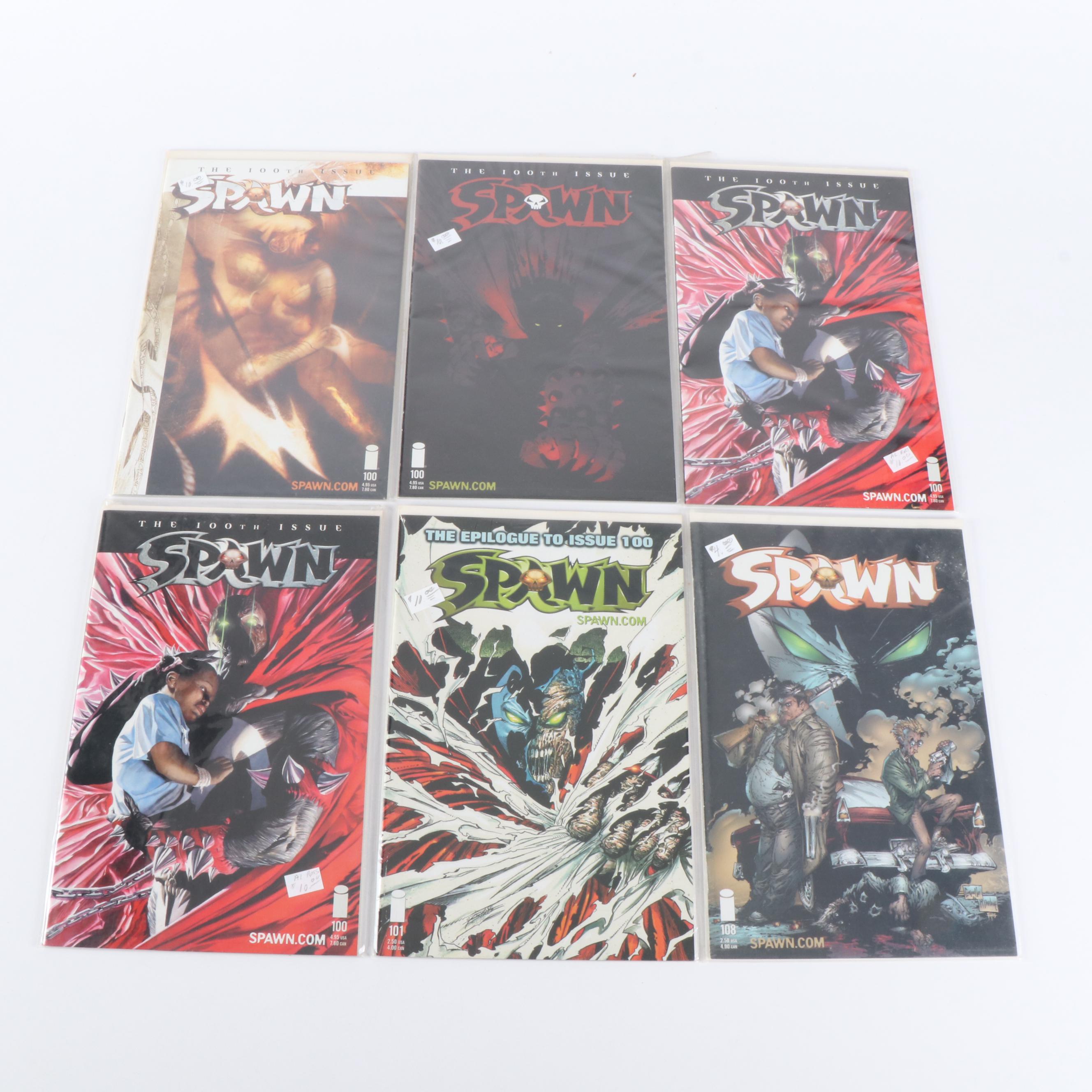 Modern Age "Spawn" Image Comic Books Featuring Issue #1 and More