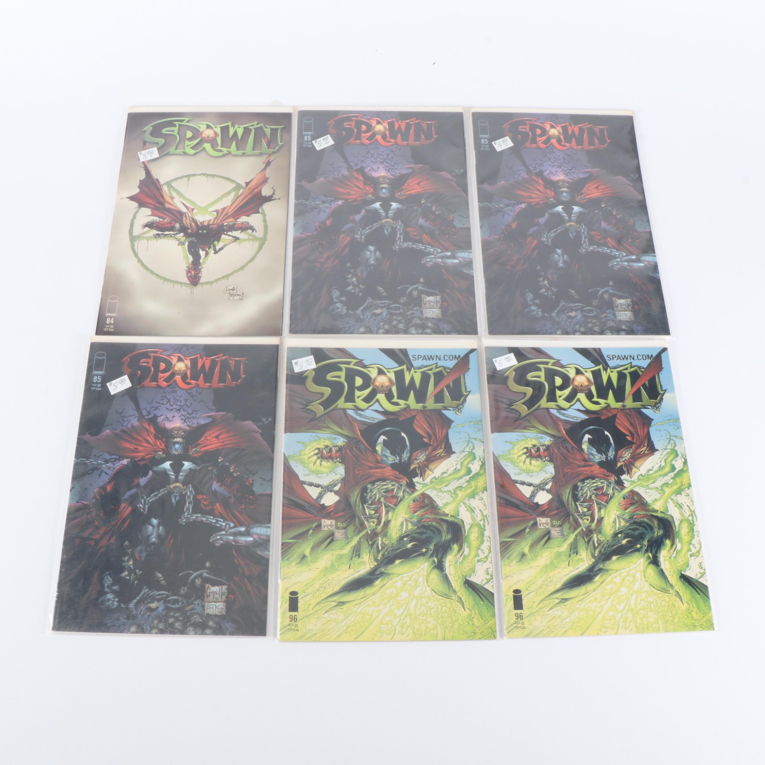 Modern Age "Spawn" Image Comic Books Featuring Issue #1 and More