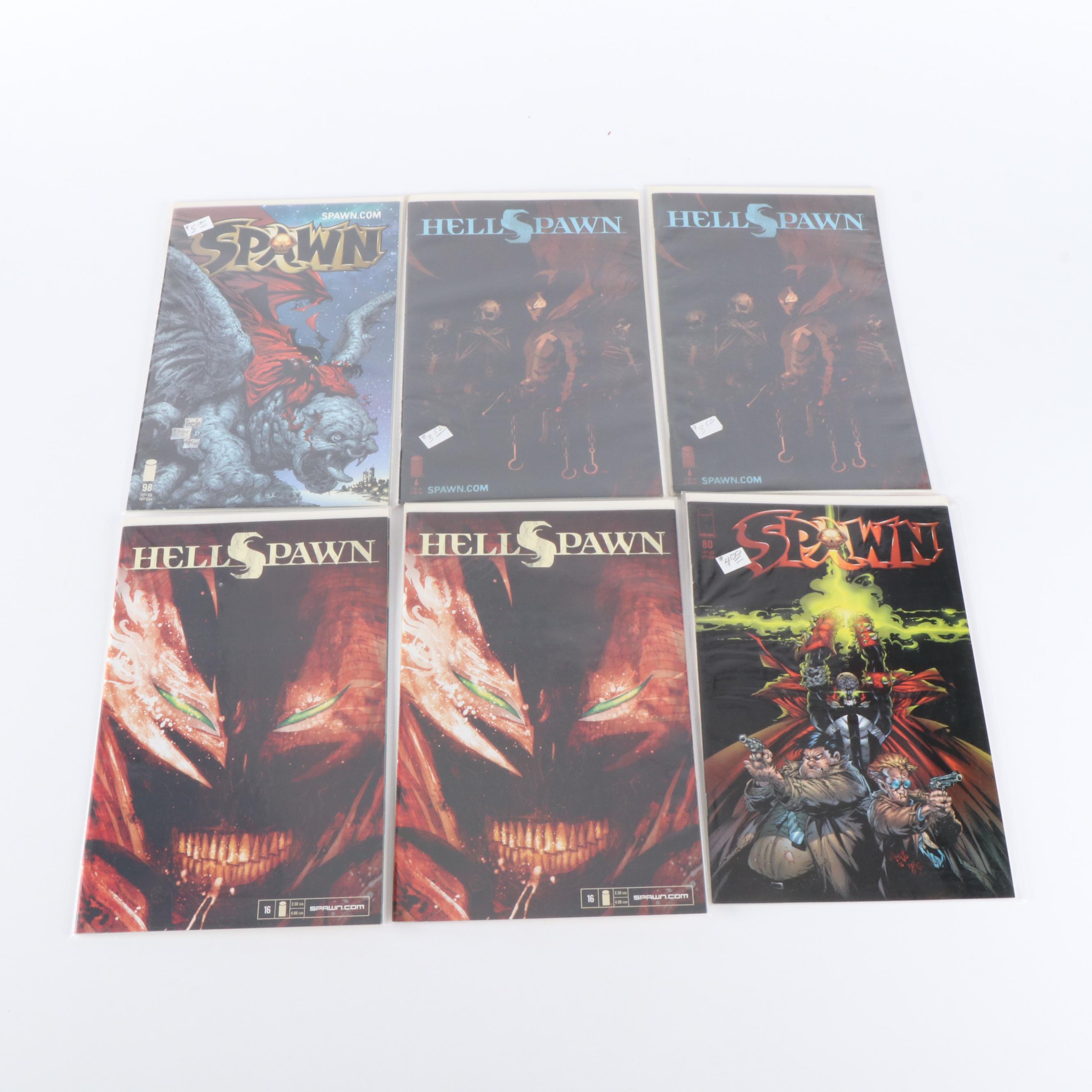 Modern Age "Spawn" Image Comic Books Featuring Issue #1 and More