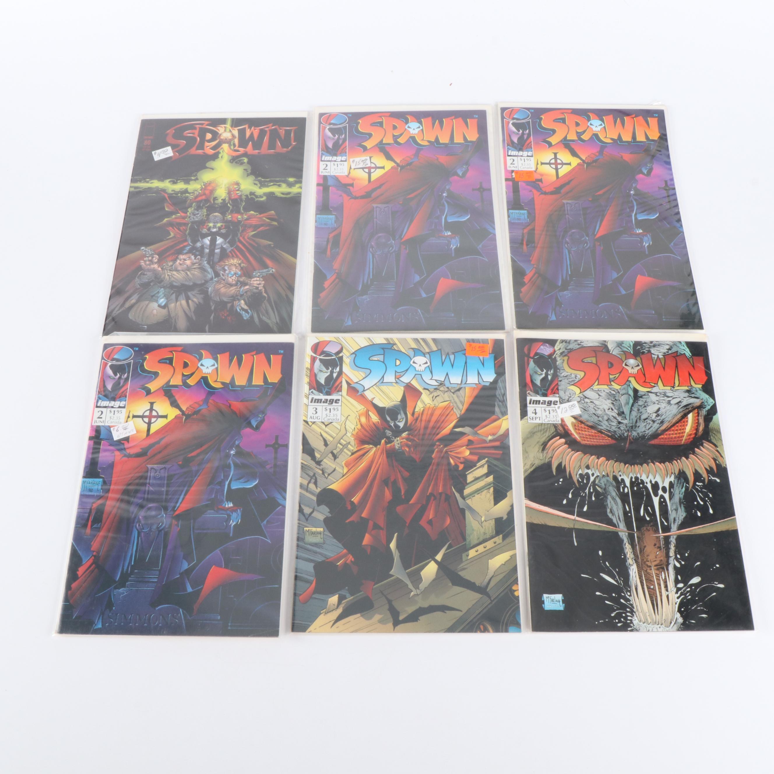 Modern Age "Spawn" Image Comic Books Featuring Issue #1 and More