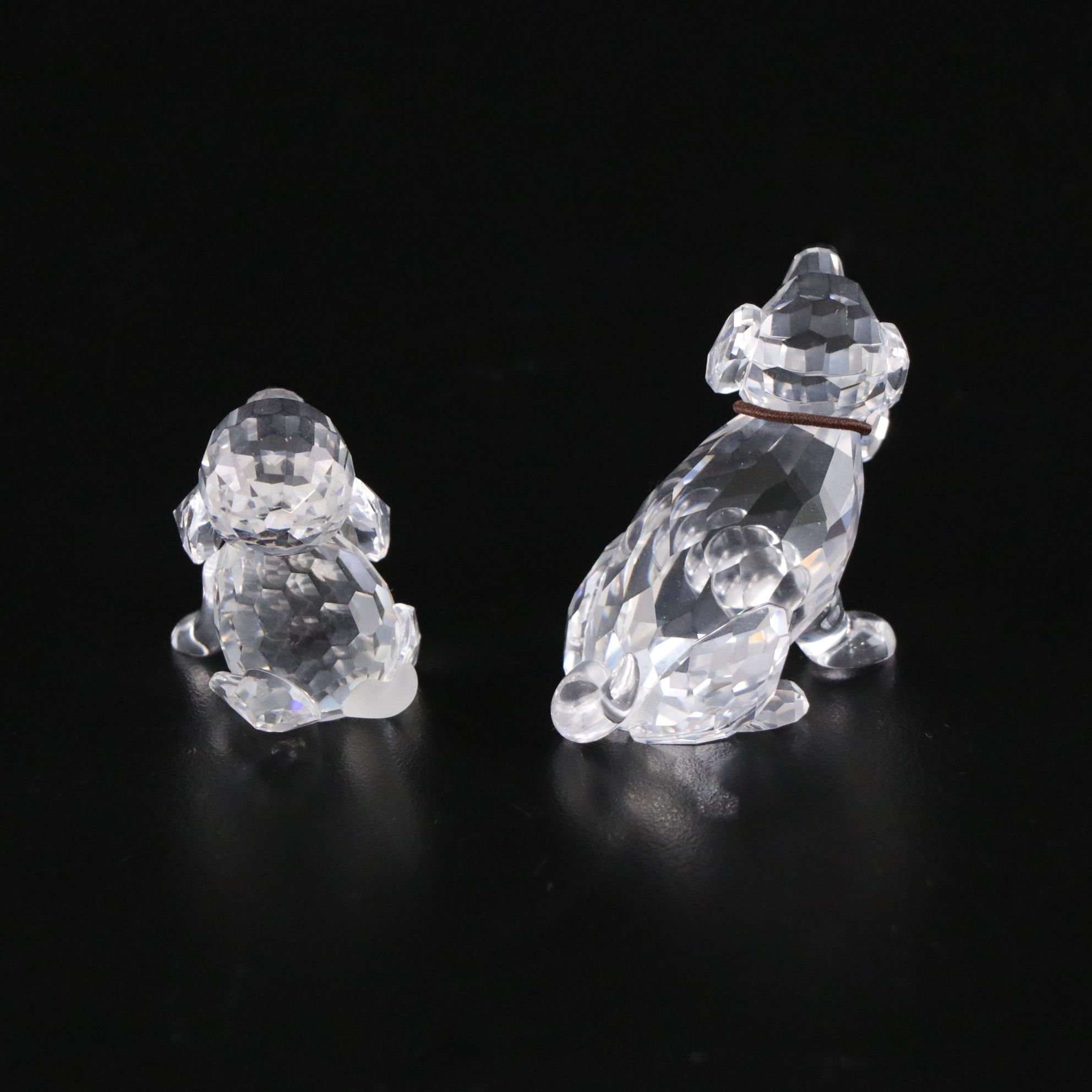 Swarovski Crystal "Secret Garden" Dewdrop Rose, Bear and More Figurines