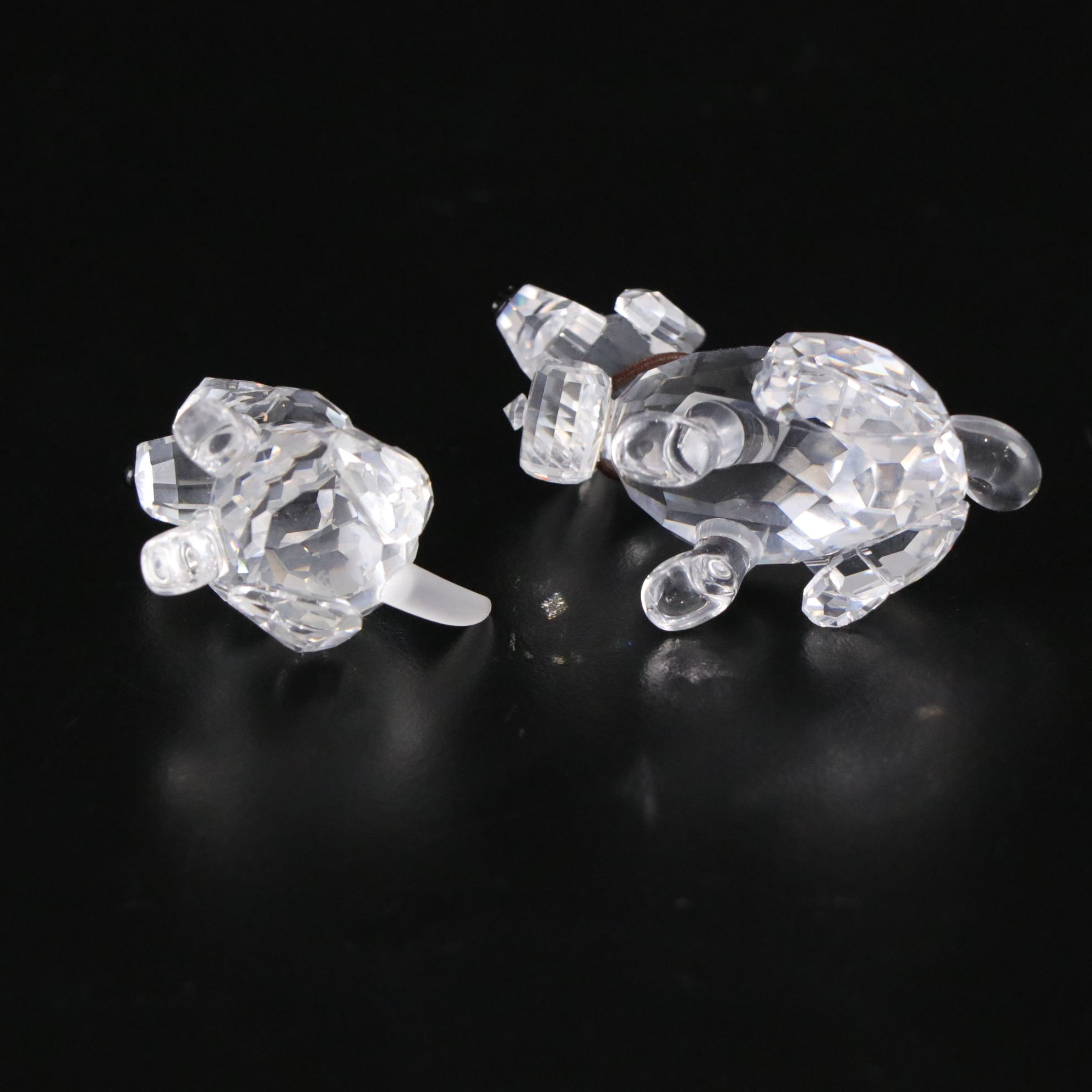 Swarovski Crystal "Secret Garden" Dewdrop Rose, Bear and More Figurines