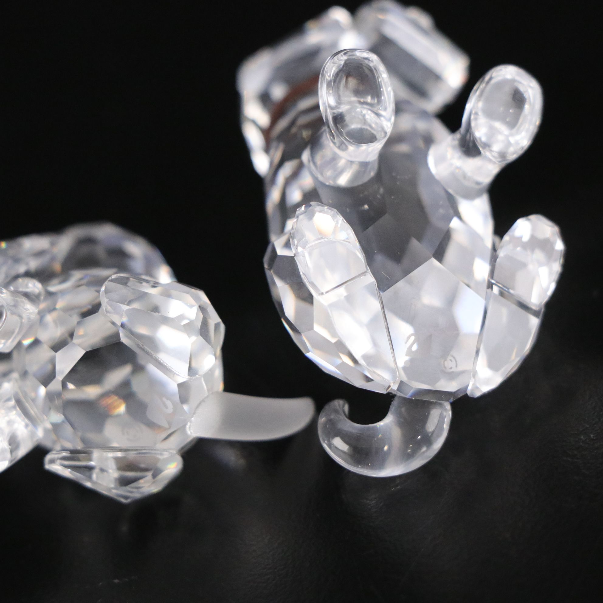 Swarovski Crystal "Secret Garden" Dewdrop Rose, Bear and More Figurines