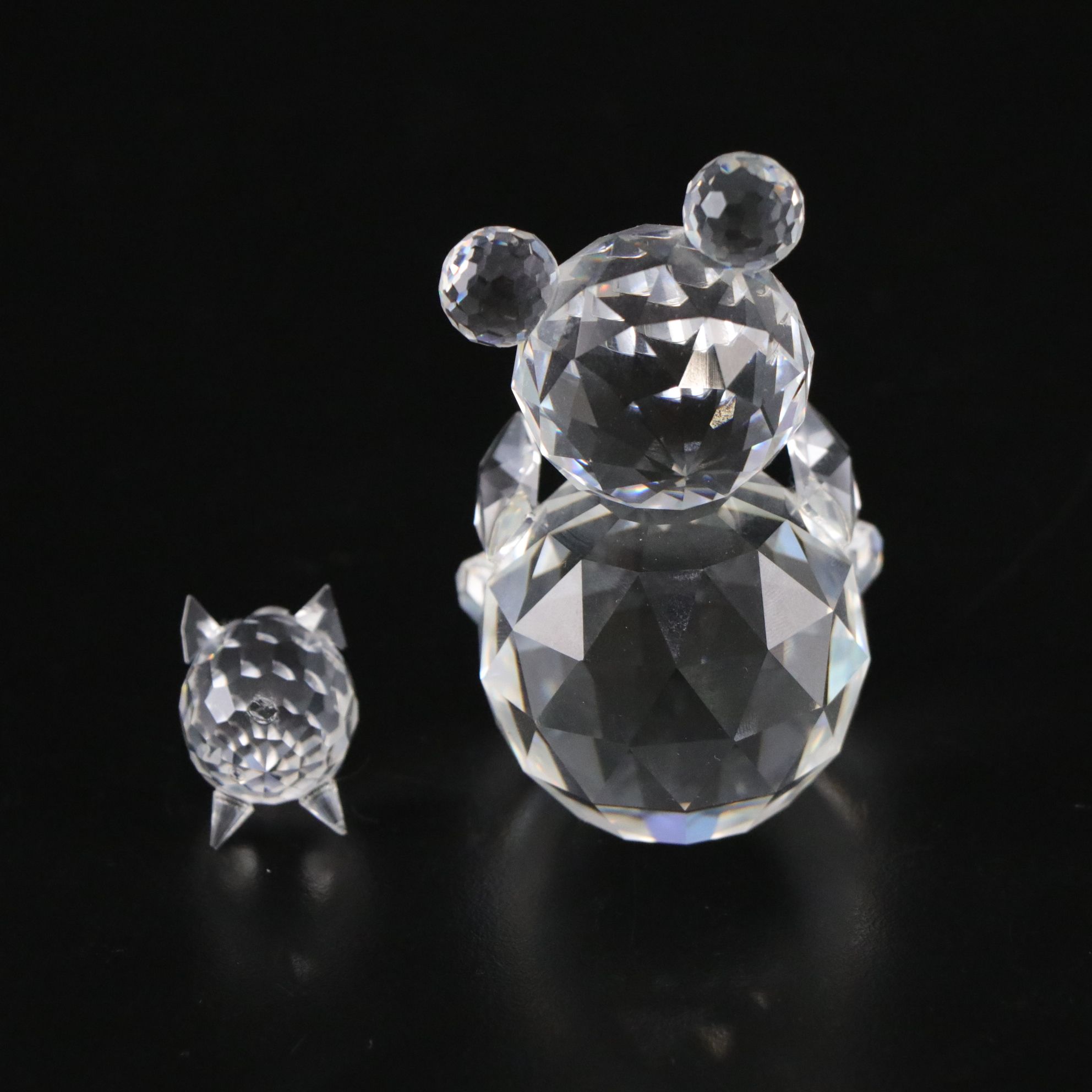 Swarovski Crystal "Secret Garden" Dewdrop Rose, Bear and More Figurines
