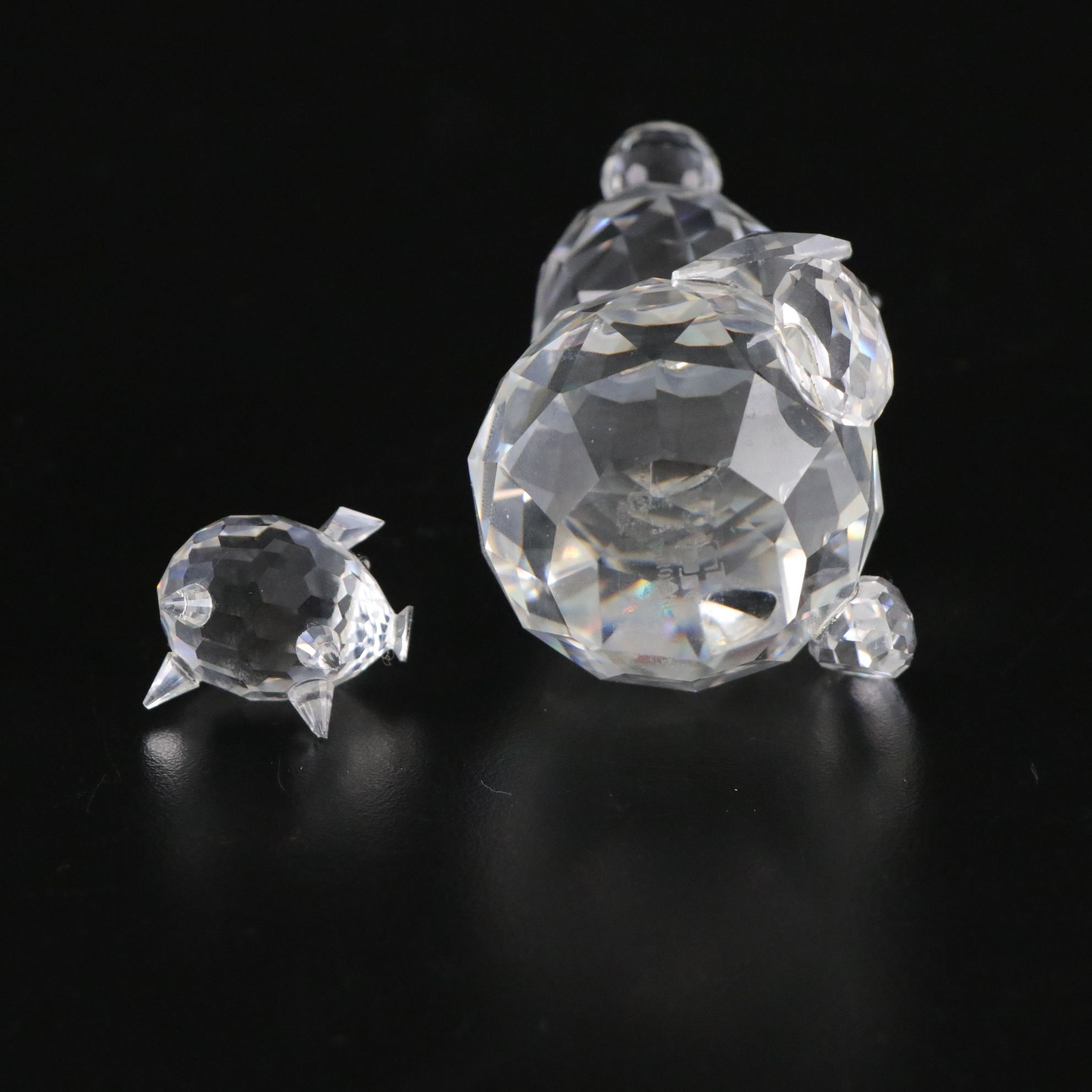 Swarovski Crystal "Secret Garden" Dewdrop Rose, Bear and More Figurines