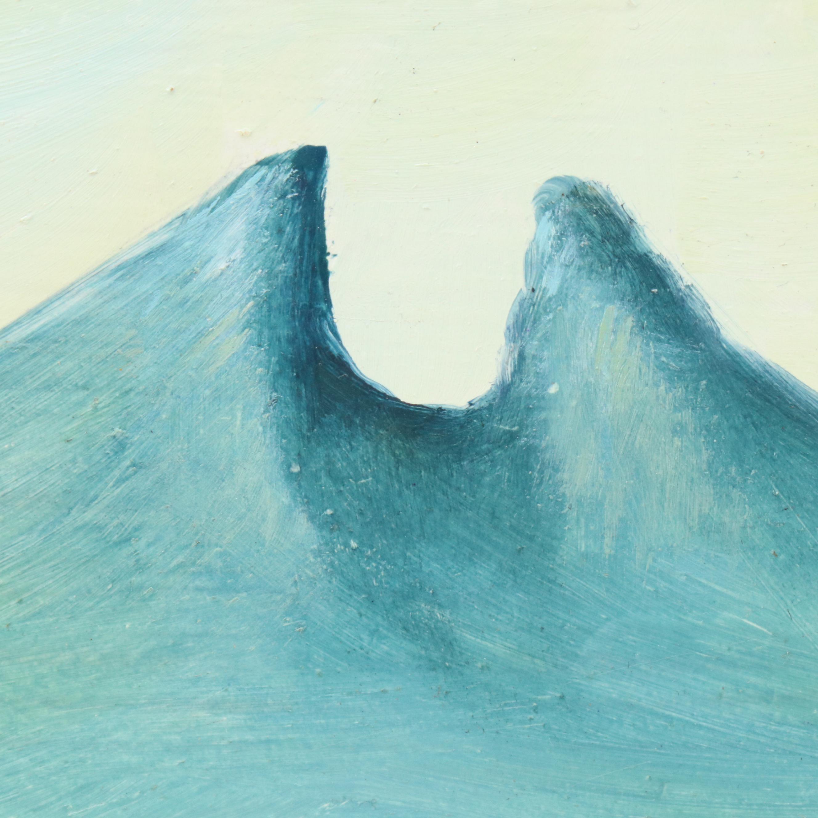 Acrylic Landscape Paintings, Circa 2000