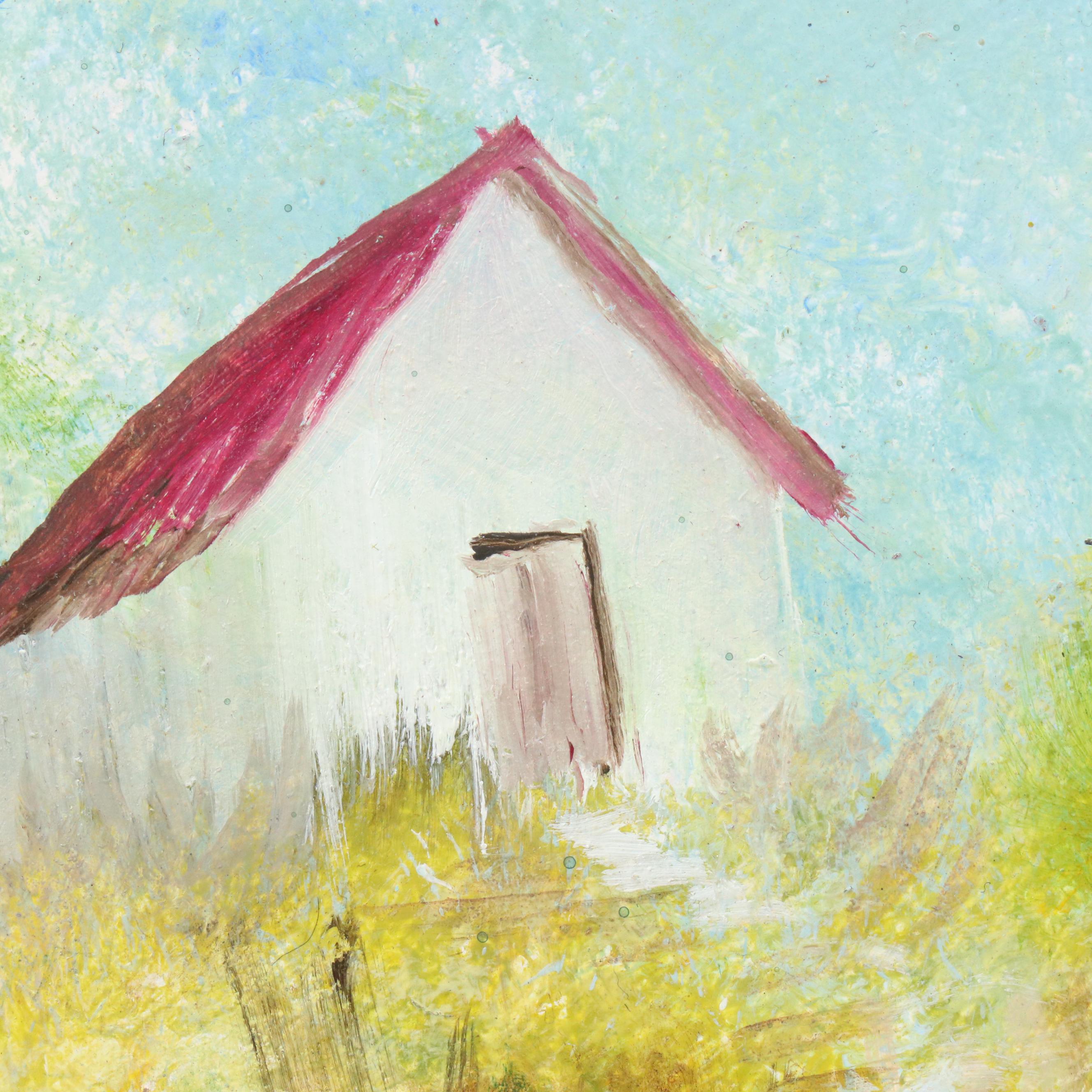 Acrylic Landscape Paintings, Circa 2000