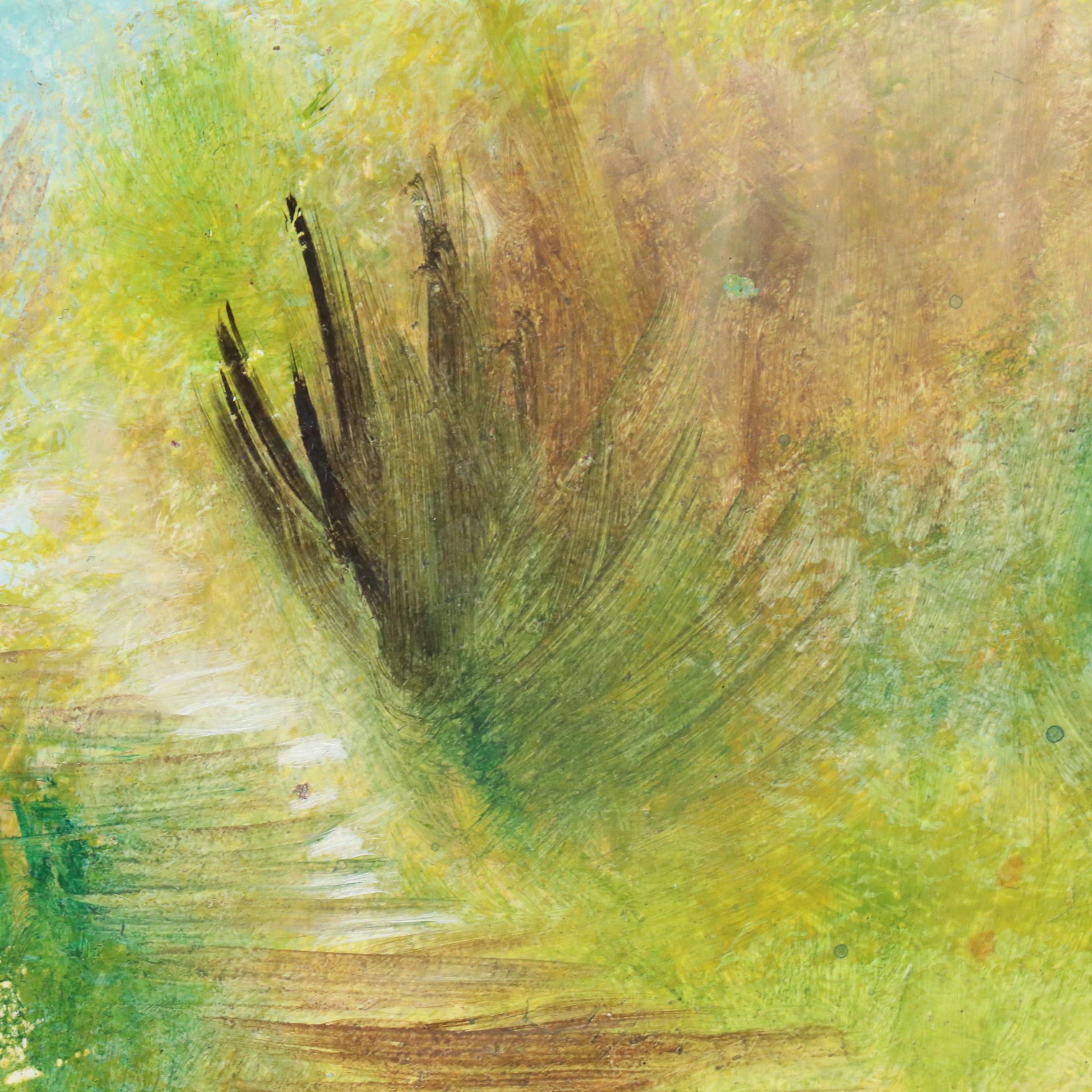 Acrylic Landscape Paintings, Circa 2000