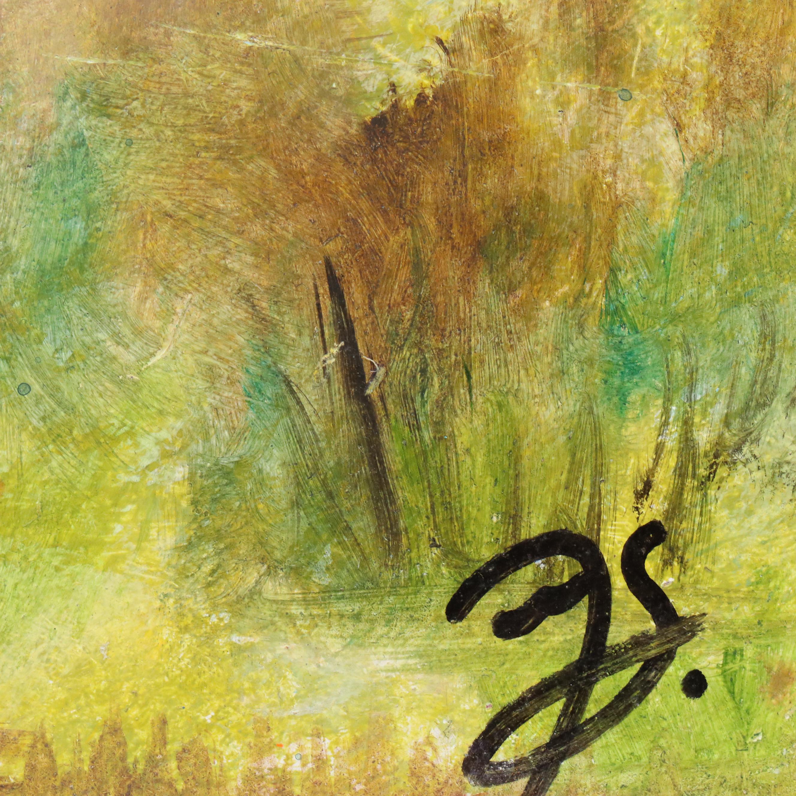 Acrylic Landscape Paintings, Circa 2000