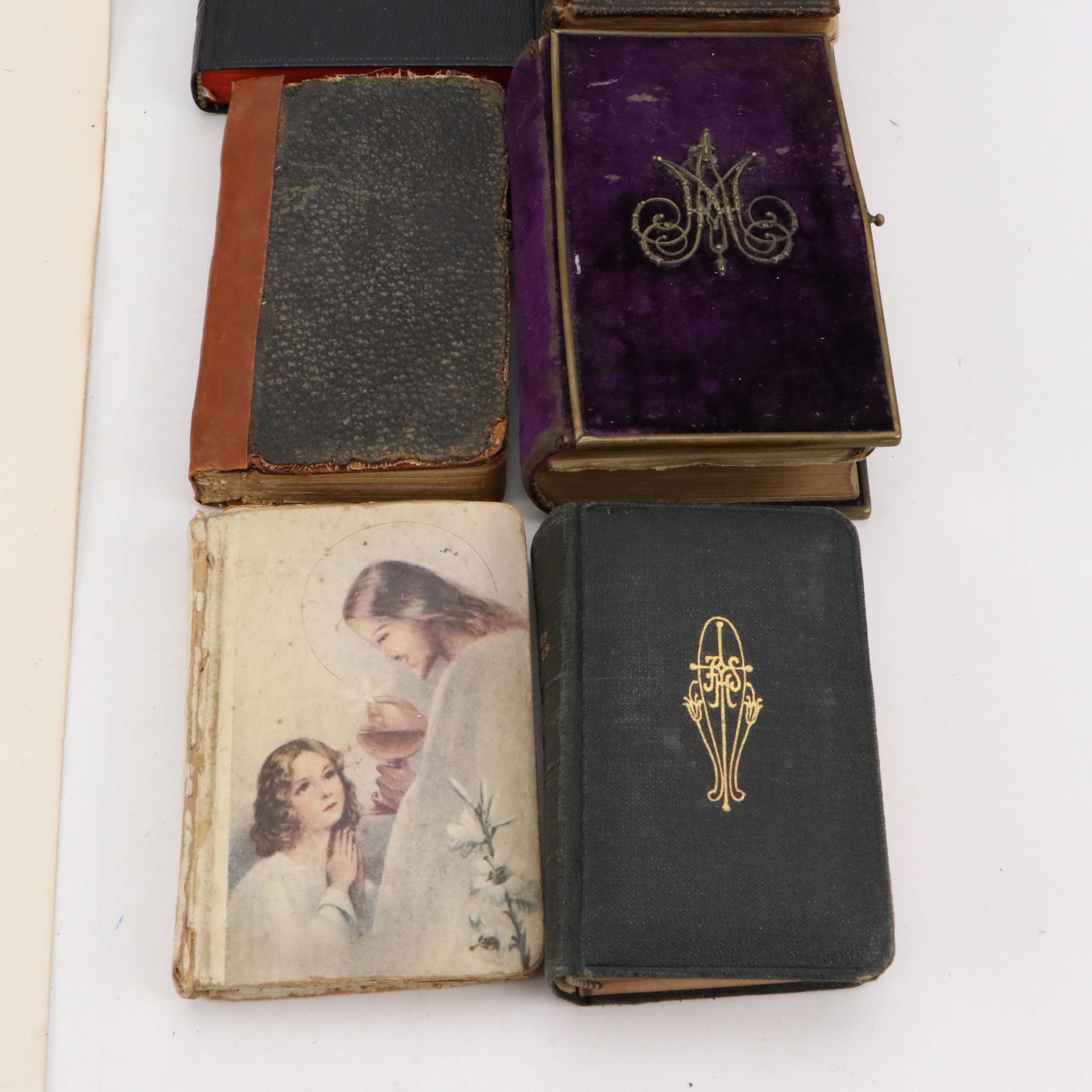 Vintage Roman Catholic Prayer Books, Cards, Missals, Scapular and More