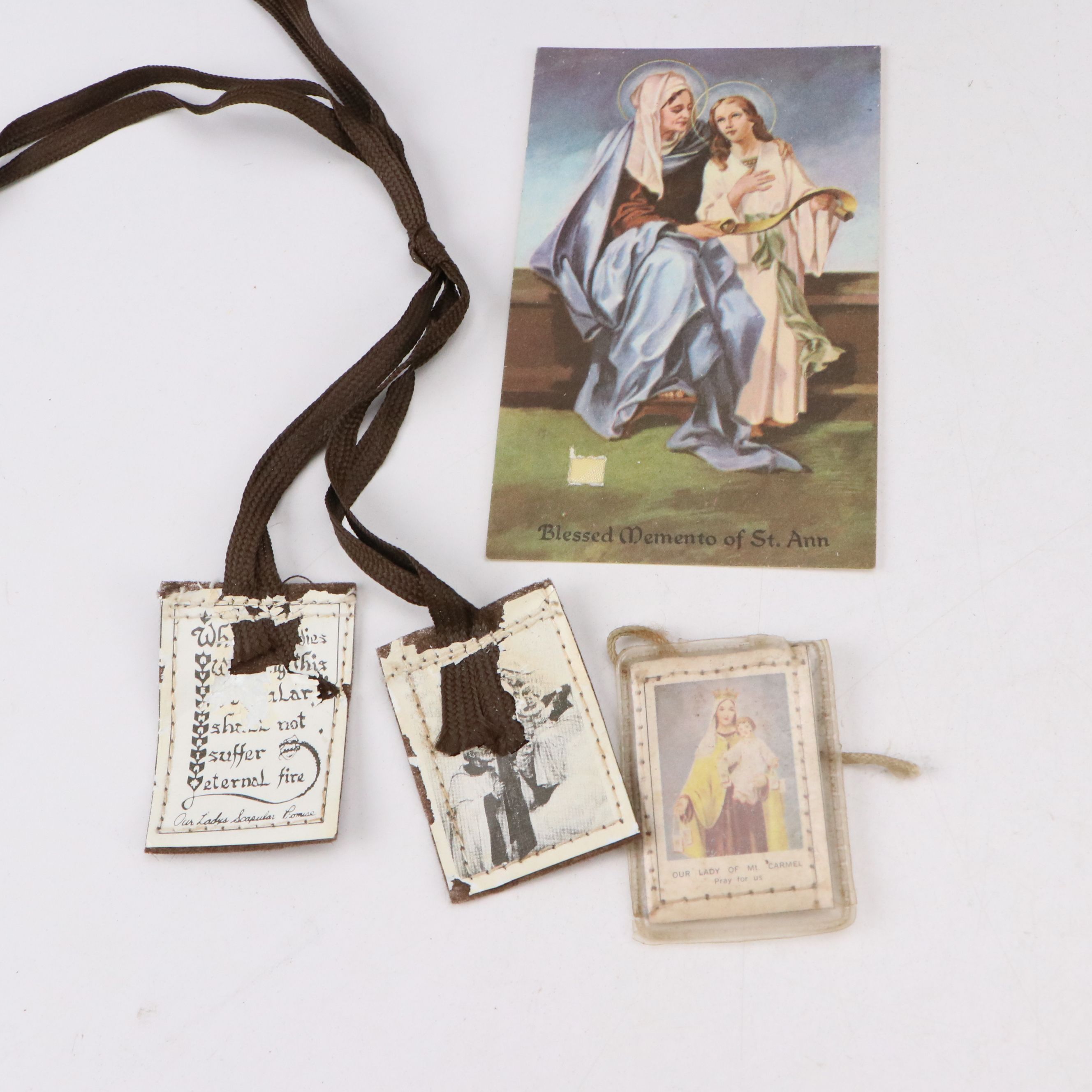 Vintage Roman Catholic Prayer Books, Cards, Missals, Scapular and More