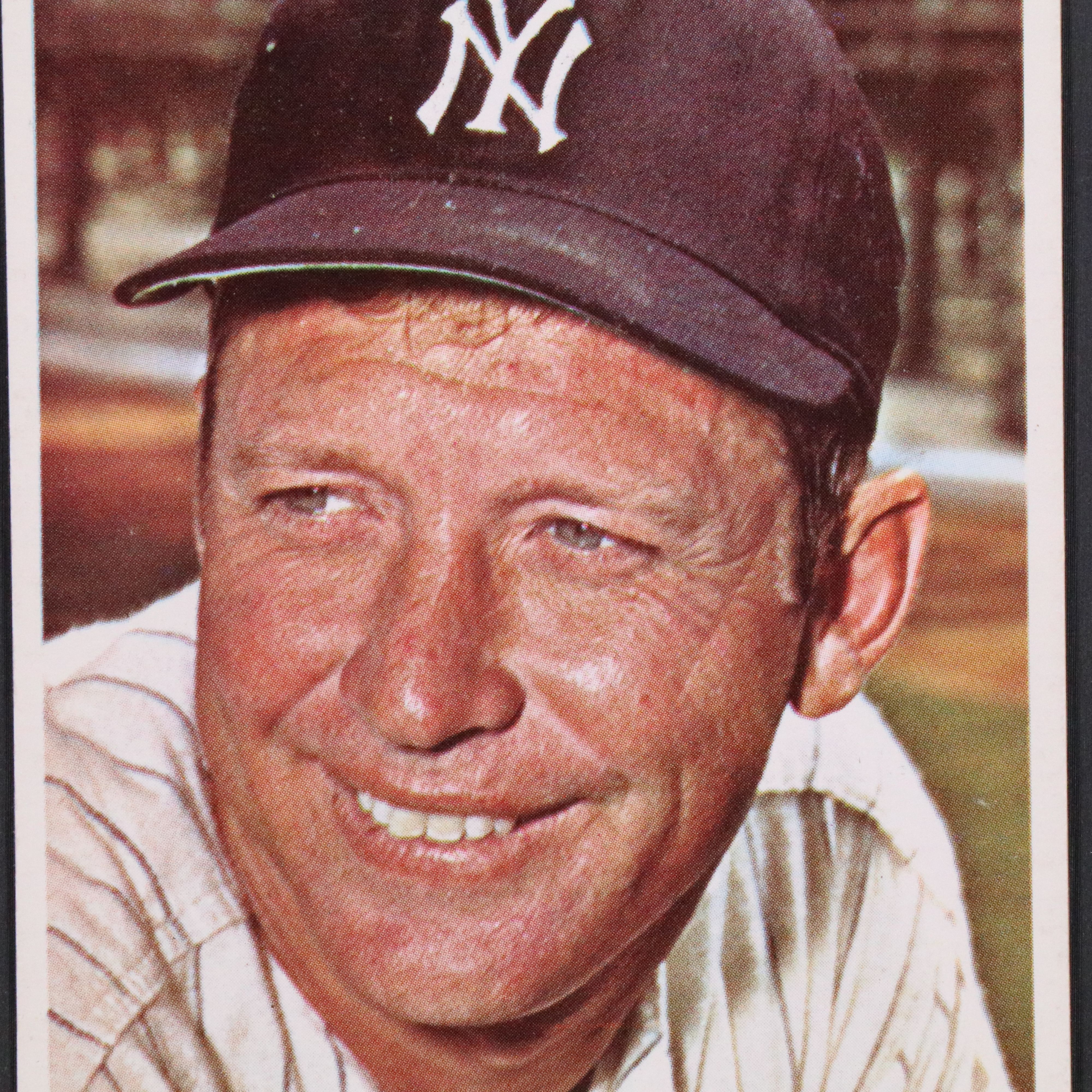 1964 Topps Giants Mickey Mantle New York Yankees Baseball Card
