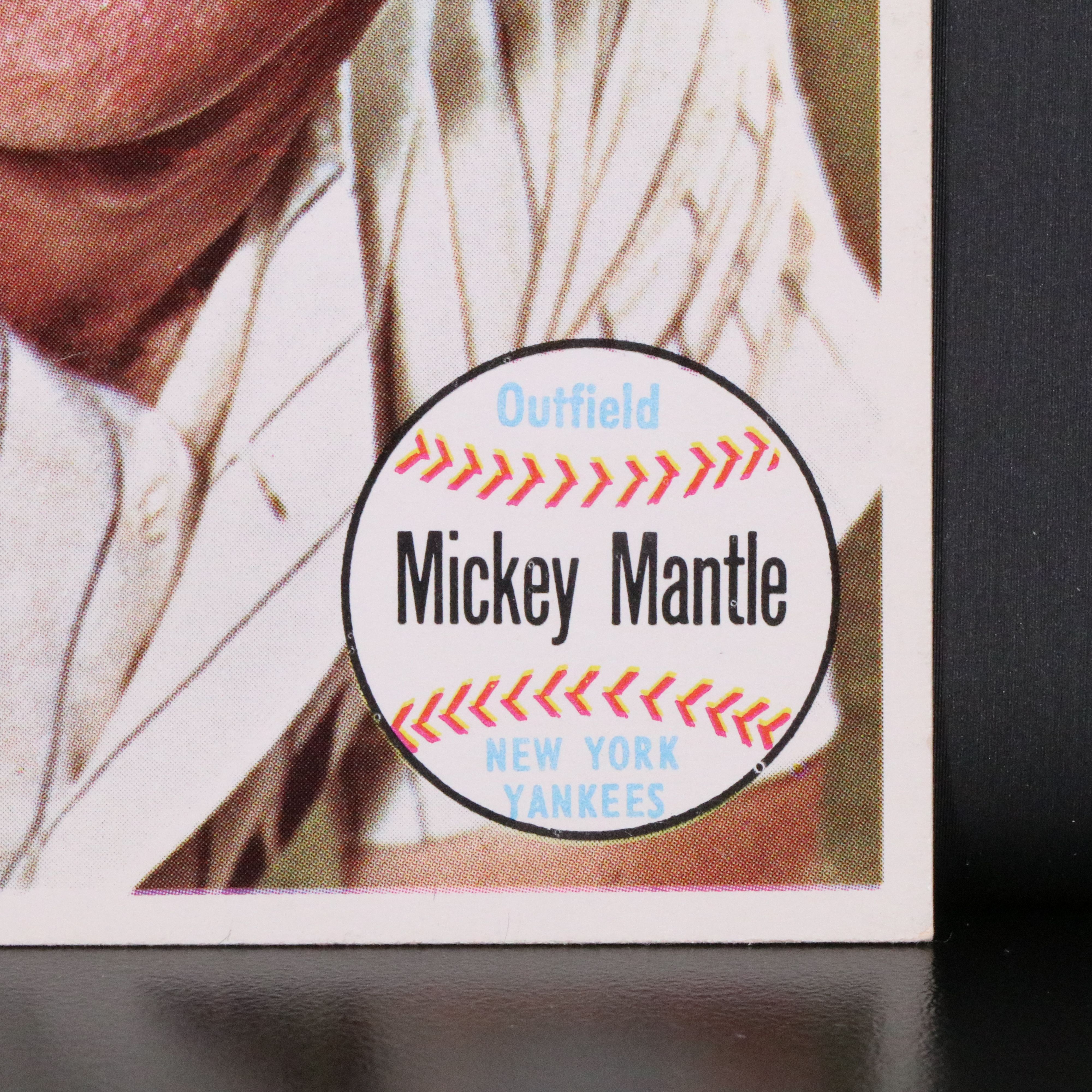 1964 Topps Giants Mickey Mantle New York Yankees Baseball Card